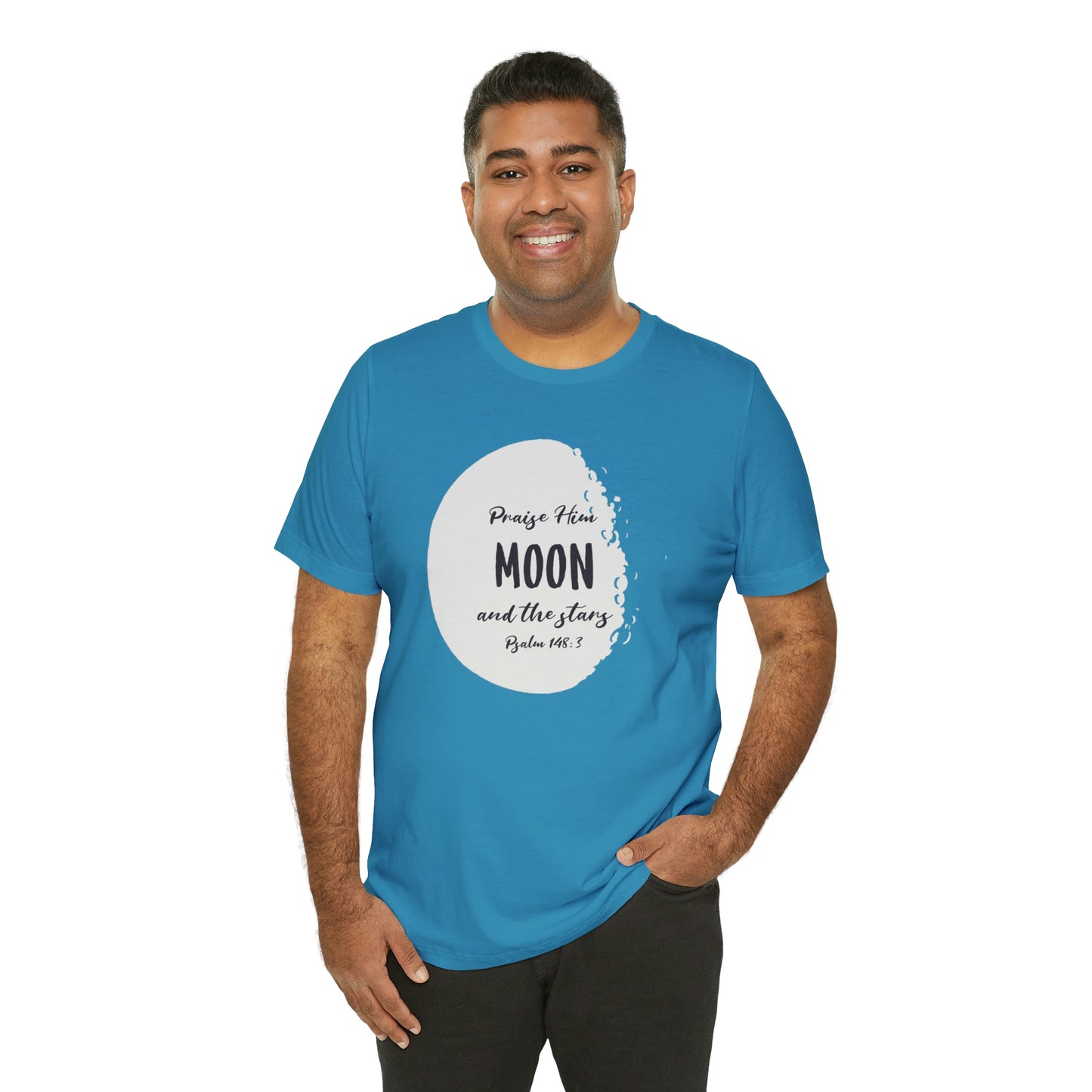 The Moon Unisex Jersey Short Sleeve Tee