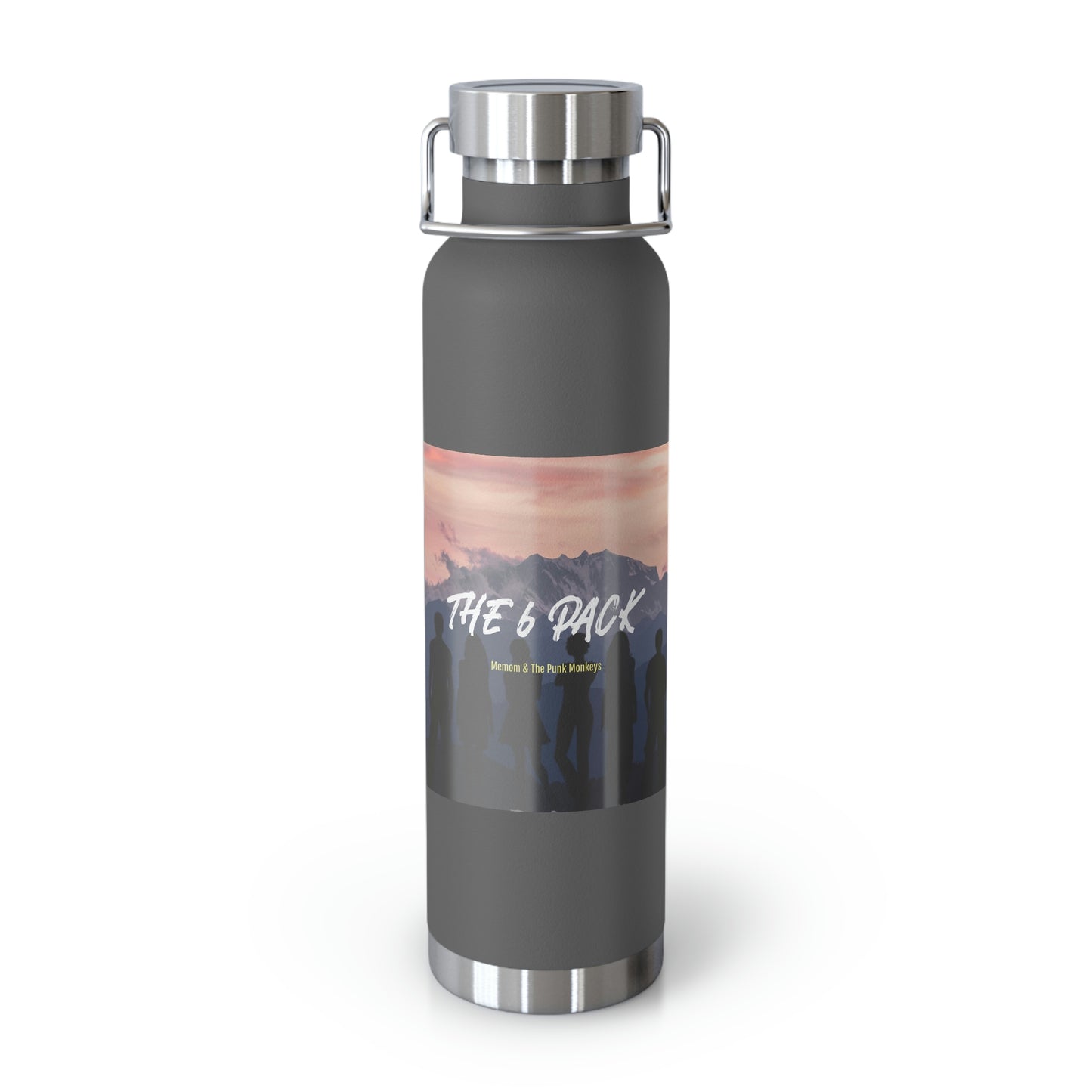 The 6 Pack Copper Vacuum Insulated Bottle, 22oz