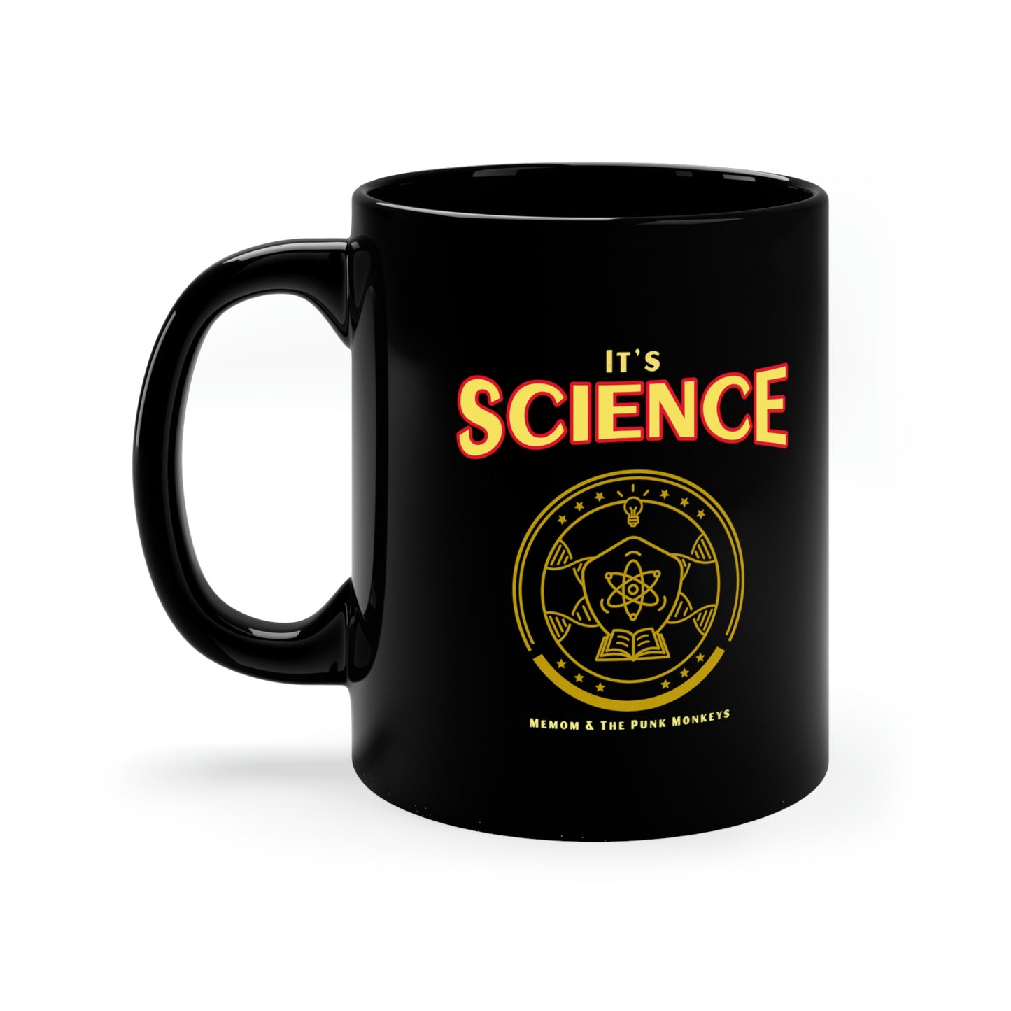 It's Science 11oz Black Mug