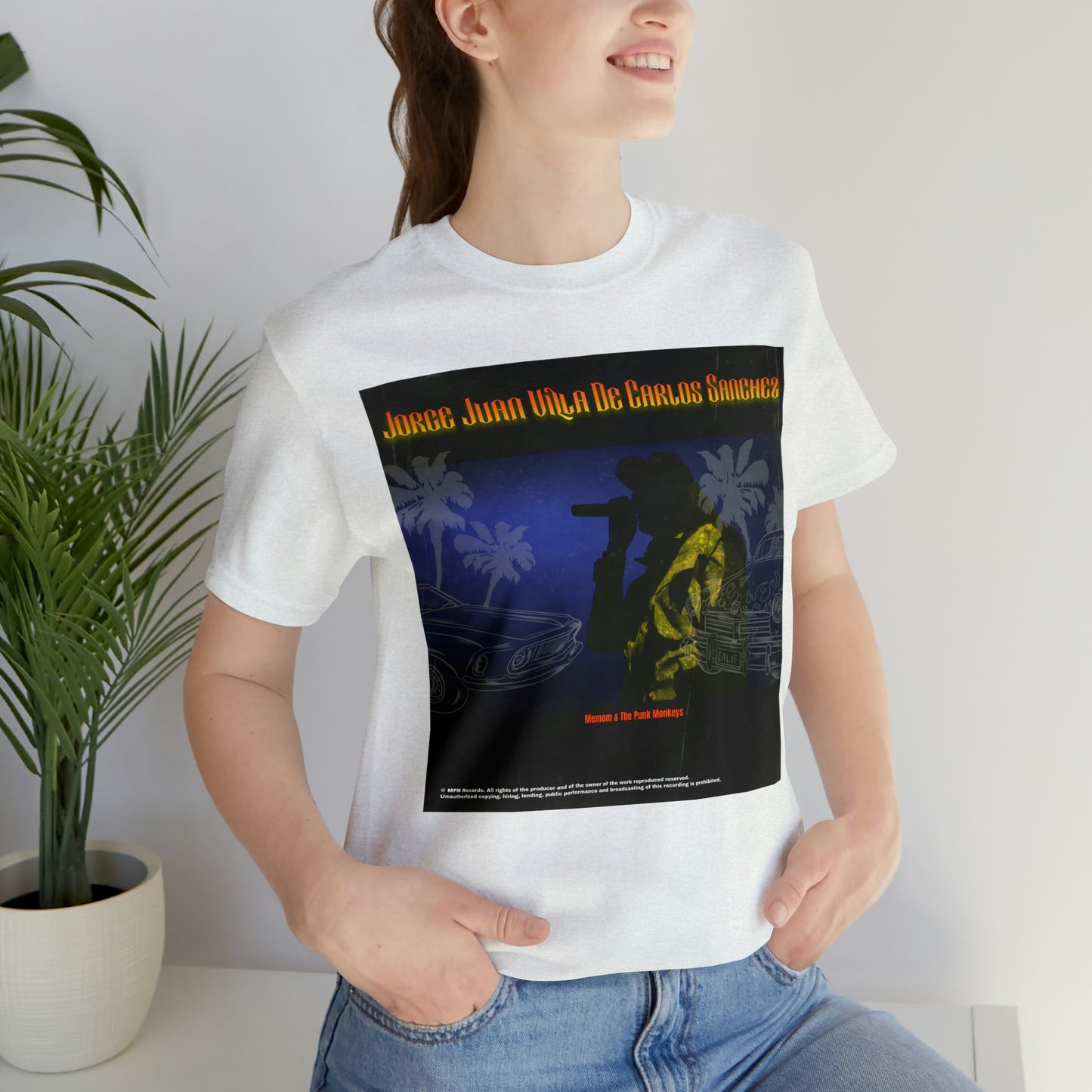 Jorge Juan Villa De Carlos Sanchez Unisex Jersey Short Sleeve Tee
