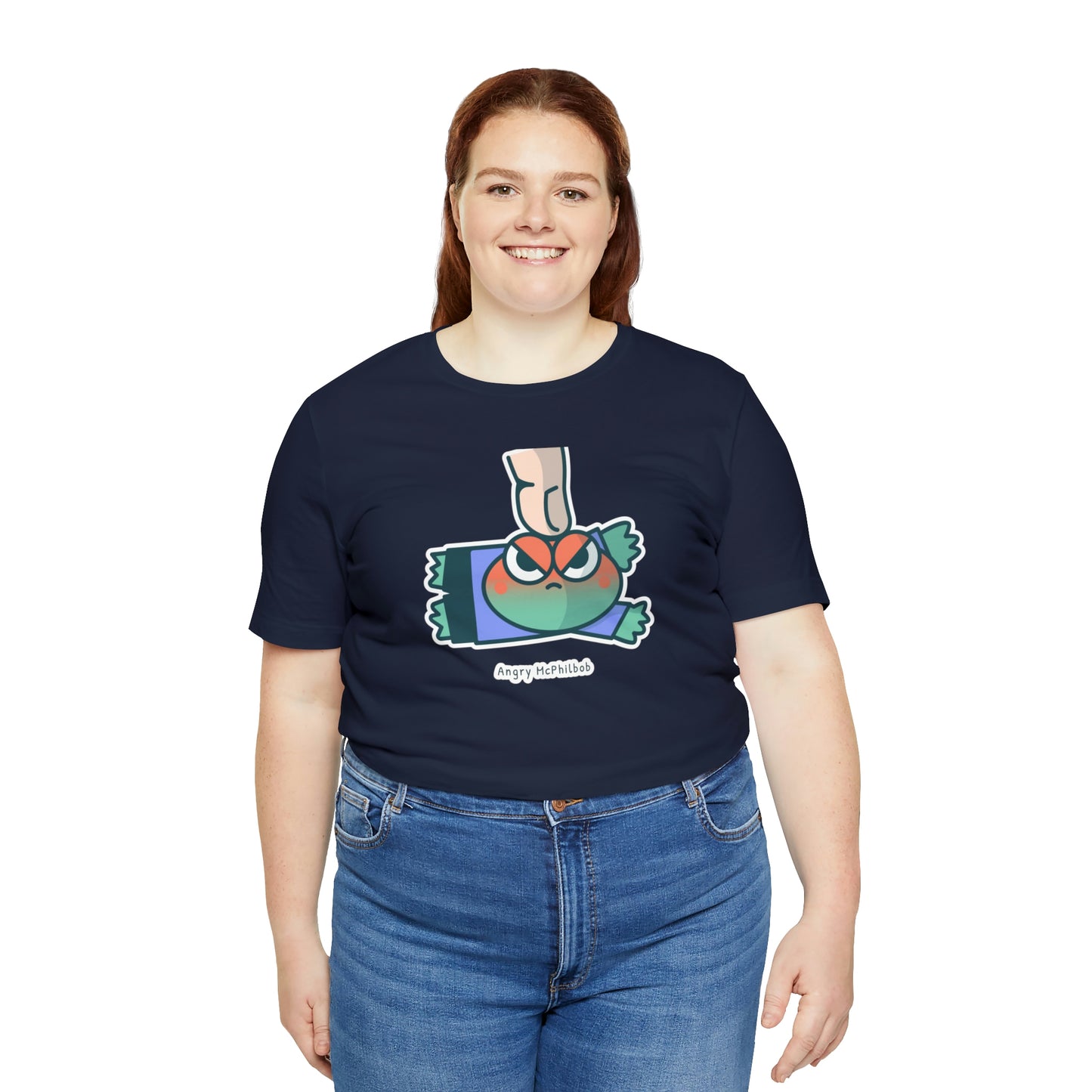 Angry McPhilbob Unisex Jersey Short Sleeve Tee