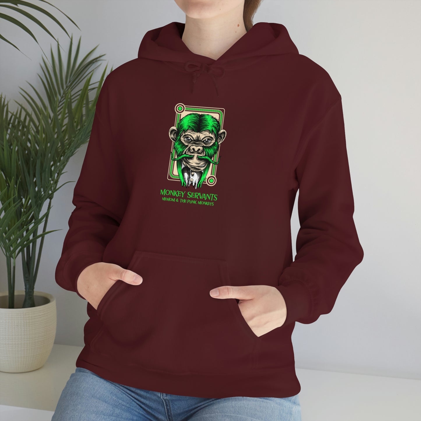 Monkey Servants Unisex Heavy Blend™ Hooded Sweatshirt