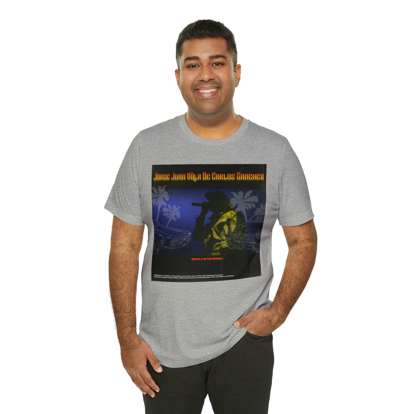 Jorge Juan Villa De Carlos Sanchez Unisex Jersey Short Sleeve Tee