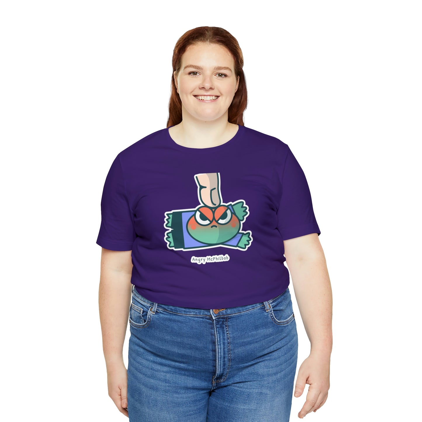 Angry McPhilbob Unisex Jersey Short Sleeve Tee