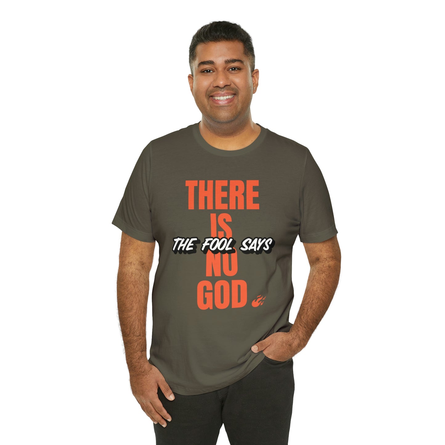The Fool Says Unisex Jersey Short Sleeve Tee