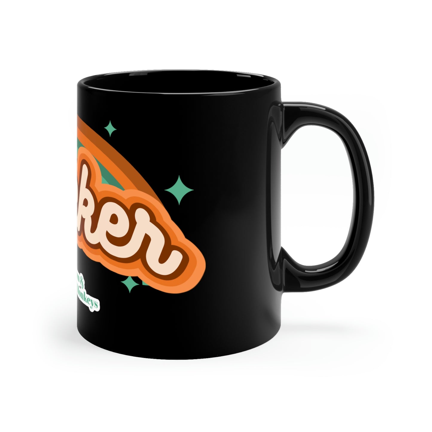 Slacker 11oz Black Mug