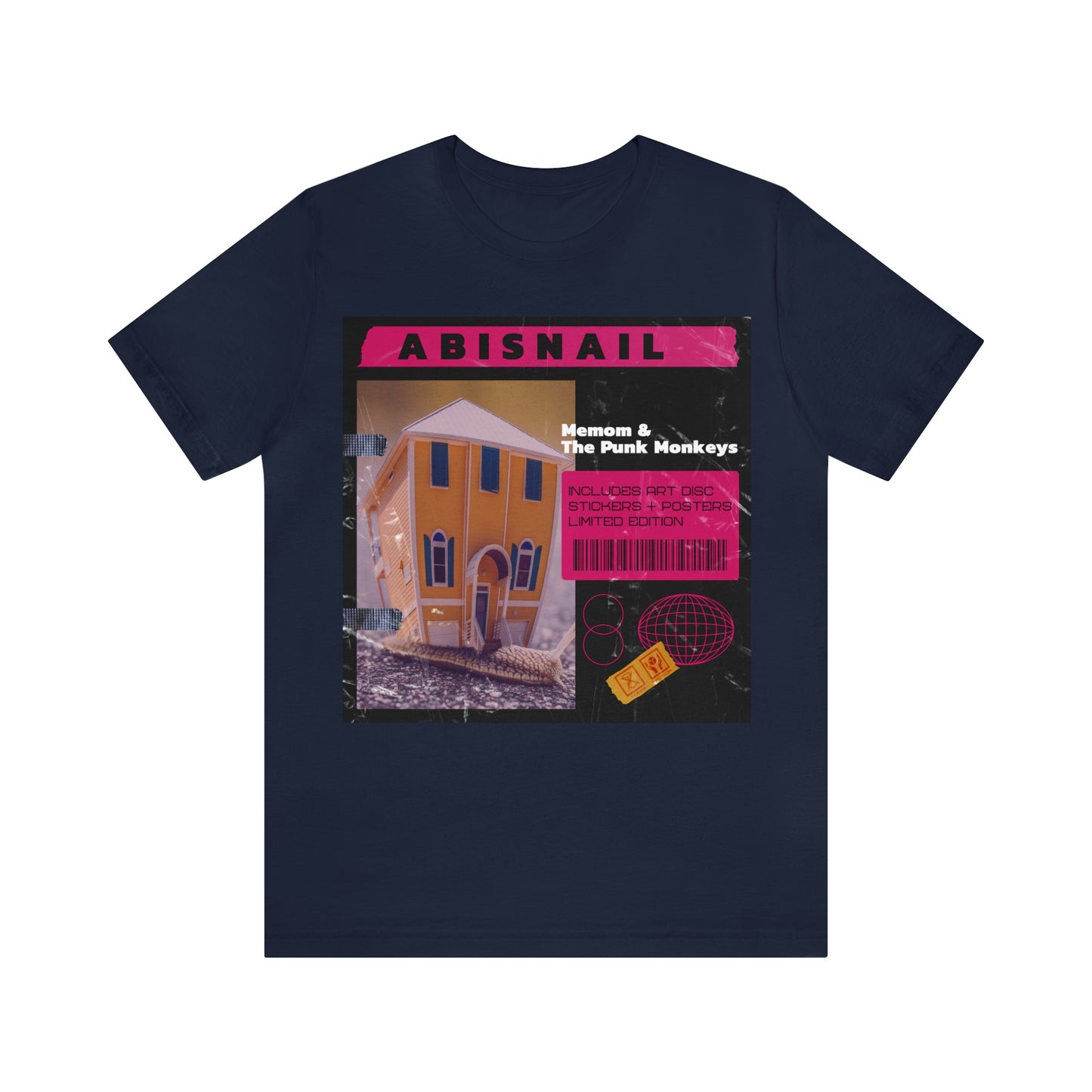 Abisnail Unisex Jersey Short Sleeve Tee