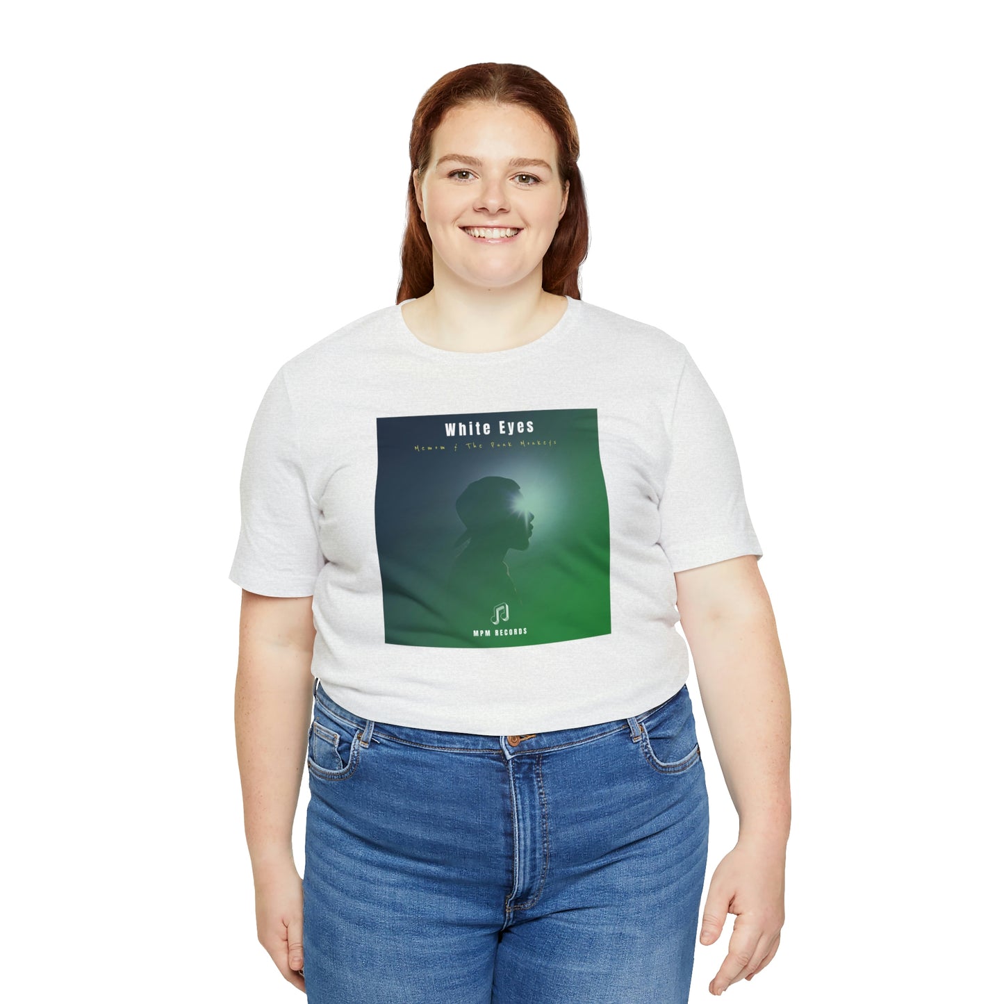 White Eyes Unisex Jersey Short Sleeve Tee