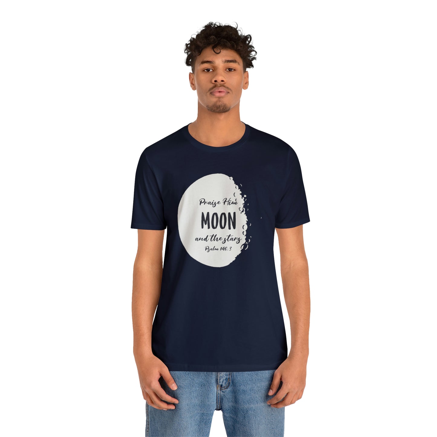 The Moon Unisex Jersey Short Sleeve Tee
