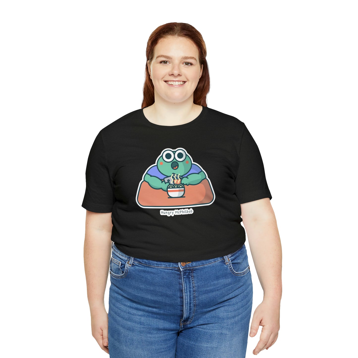 Hungry McPhilbob Unisex Jersey Short Sleeve Tee