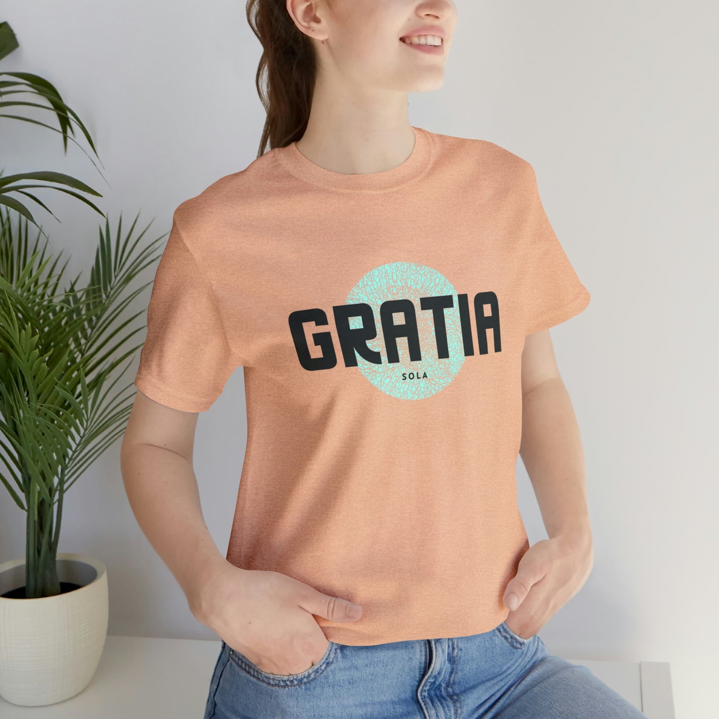 Sola Gratia Unisex Jersey Short Sleeve Tee