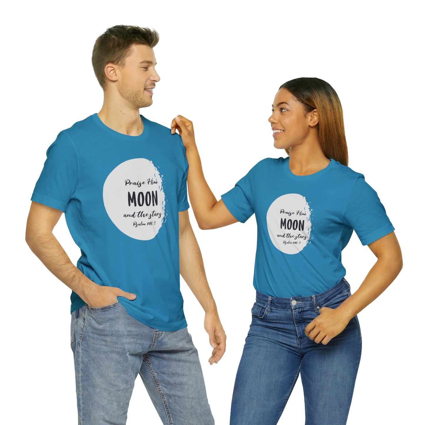 The Moon Unisex Jersey Short Sleeve Tee