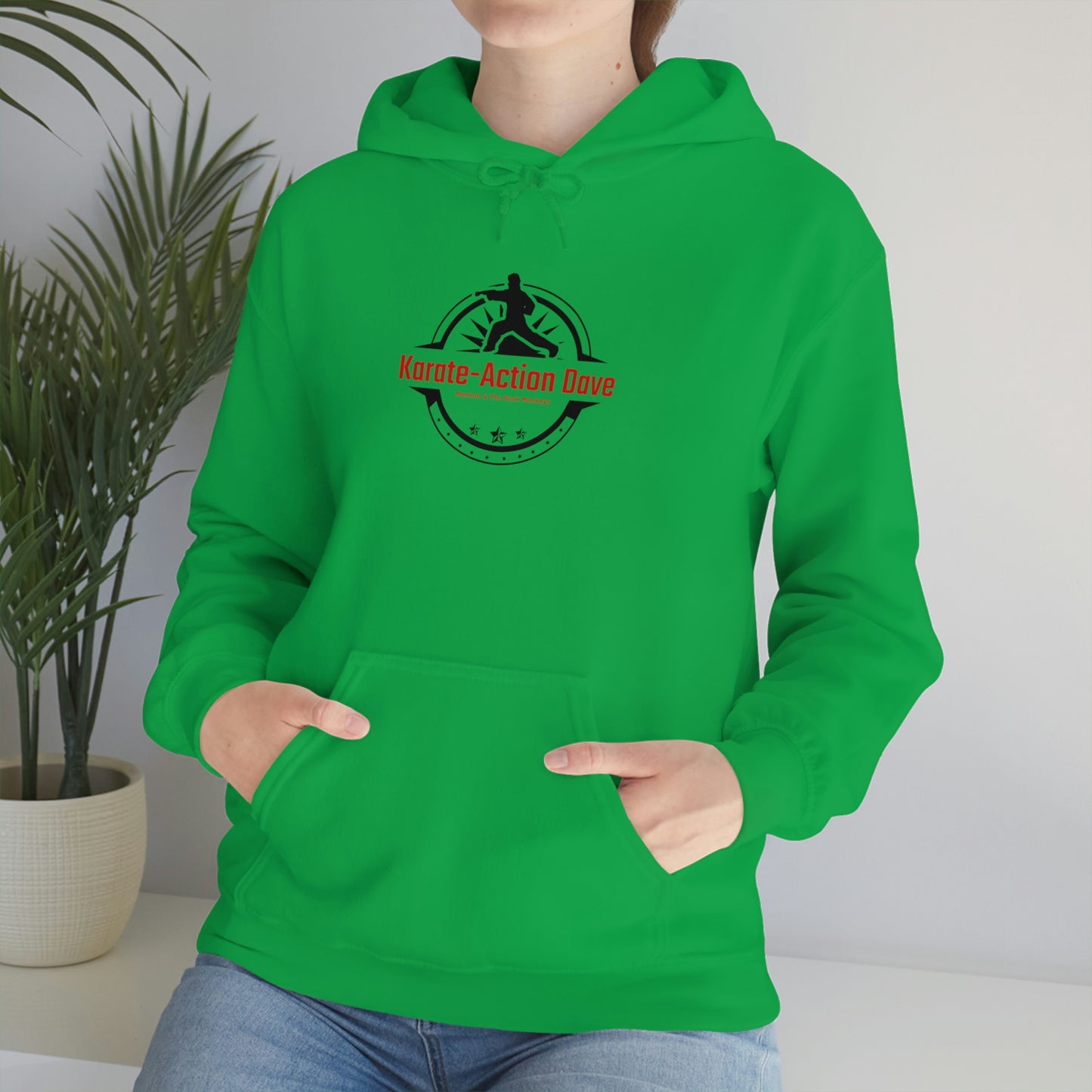 Karate Action Dave Unisex Heavy Blend™ Hooded Sweatshirt