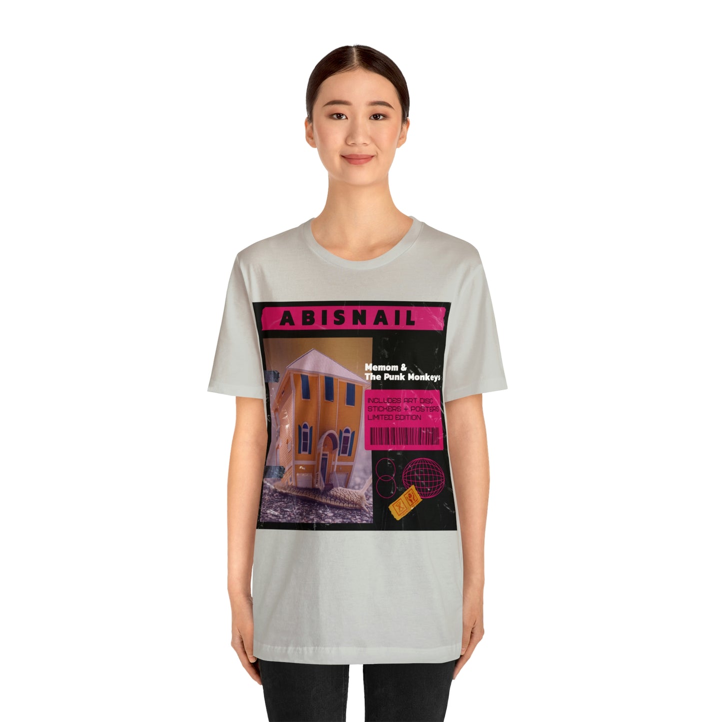 Abisnail Unisex Jersey Short Sleeve Tee