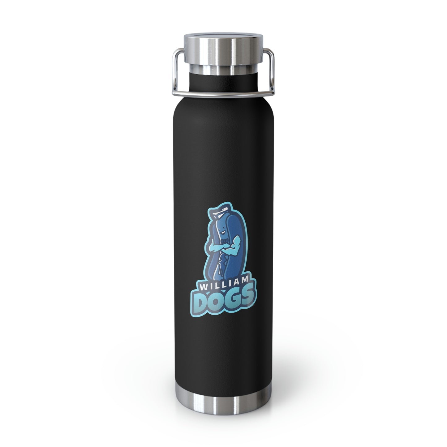 William Dog's Copper Vacuum Insulated Bottle, 22oz