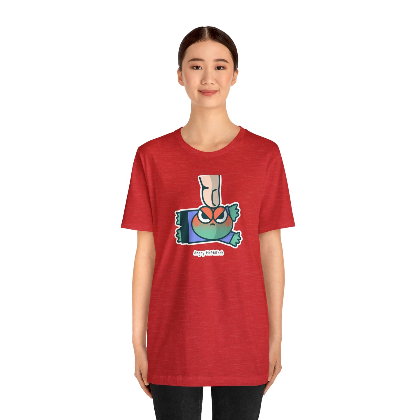 Angry McPhilbob Unisex Jersey Short Sleeve Tee