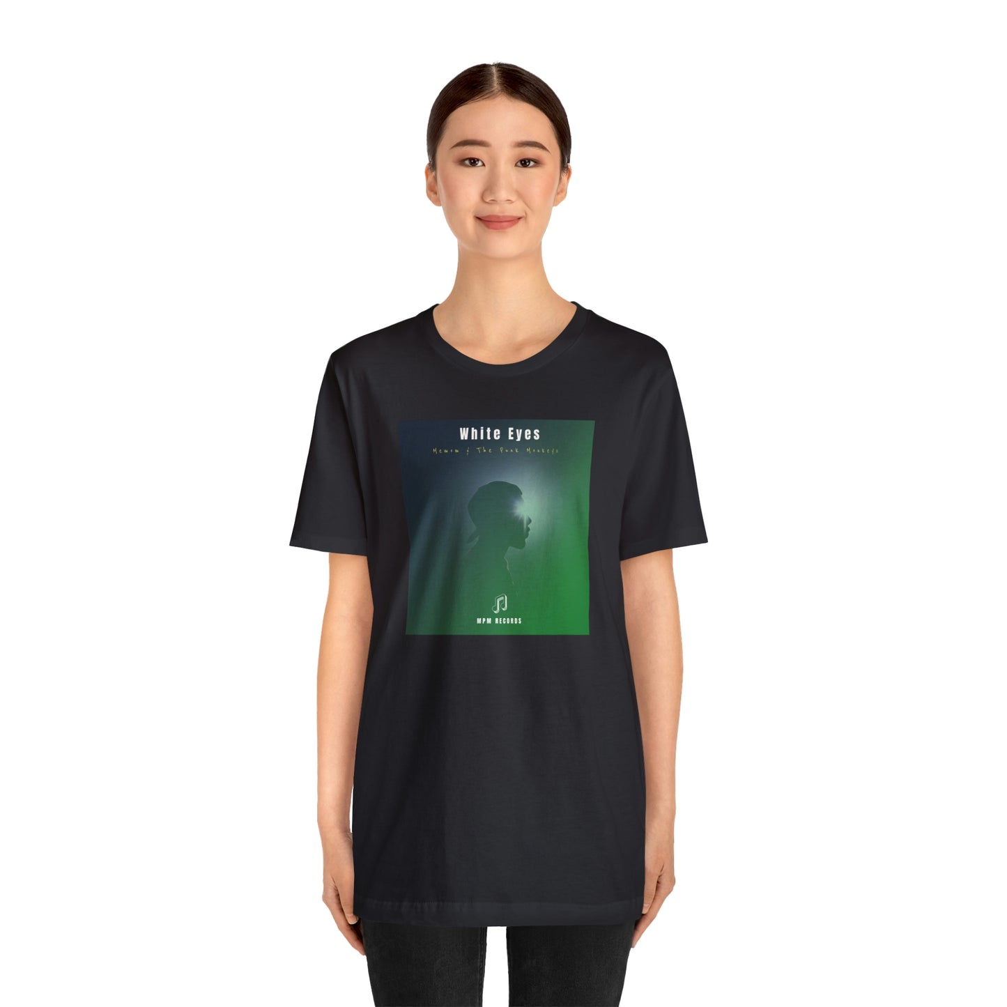 White Eyes Unisex Jersey Short Sleeve Tee