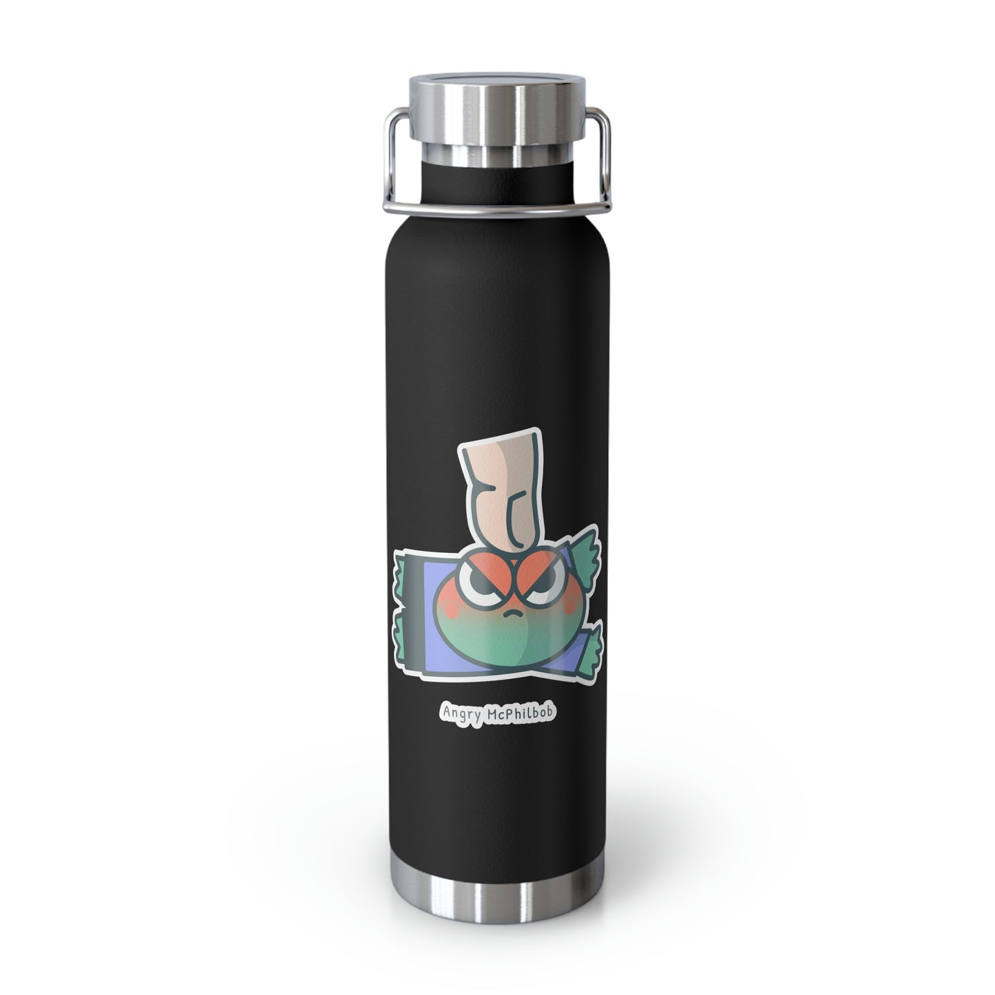 Angry McPhilbob Copper Vacuum Insulated Bottle, 22oz