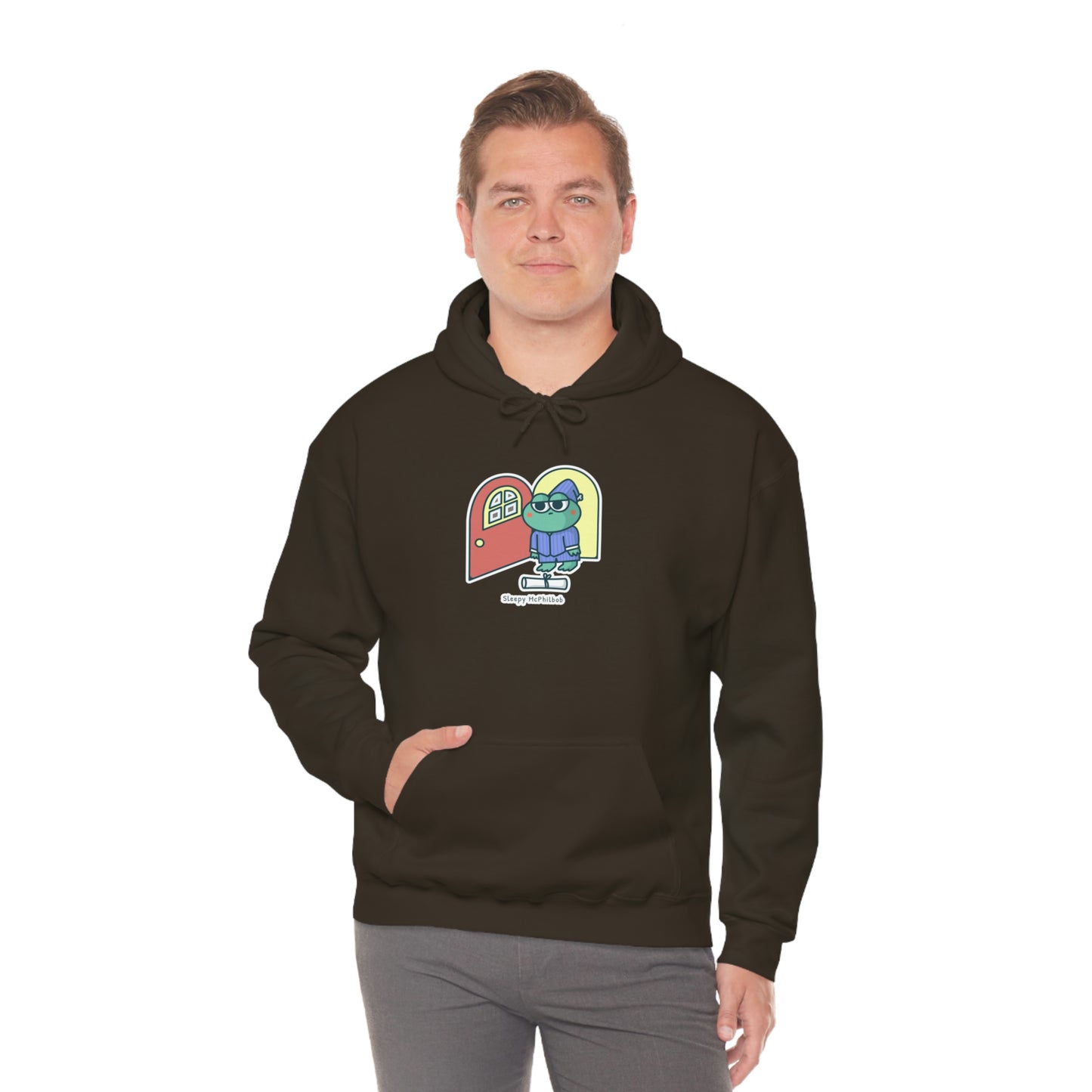 Sleepy McPhilbob Unisex Heavy Blend™ Hooded Sweatshirt