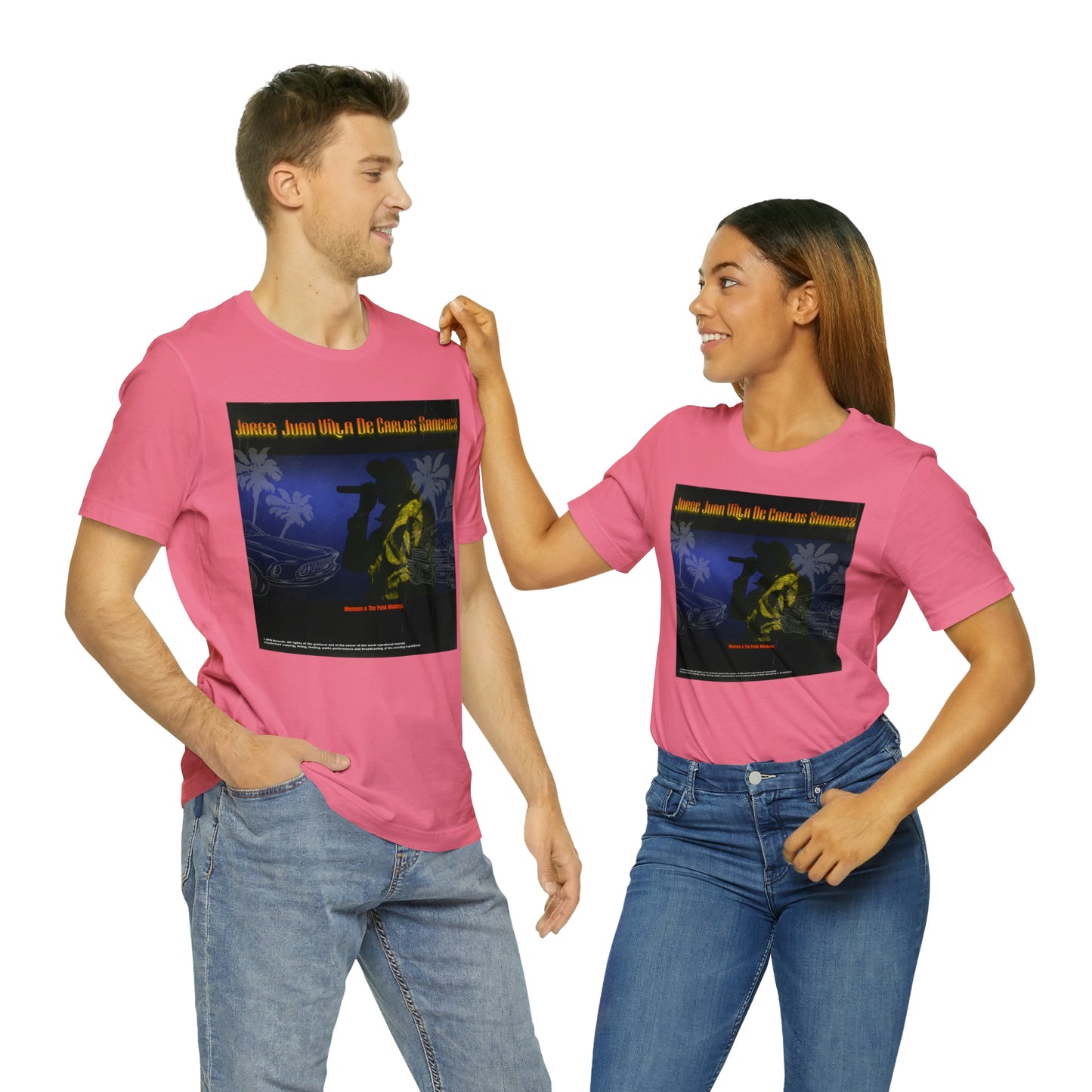 Jorge Juan Villa De Carlos Sanchez Unisex Jersey Short Sleeve Tee
