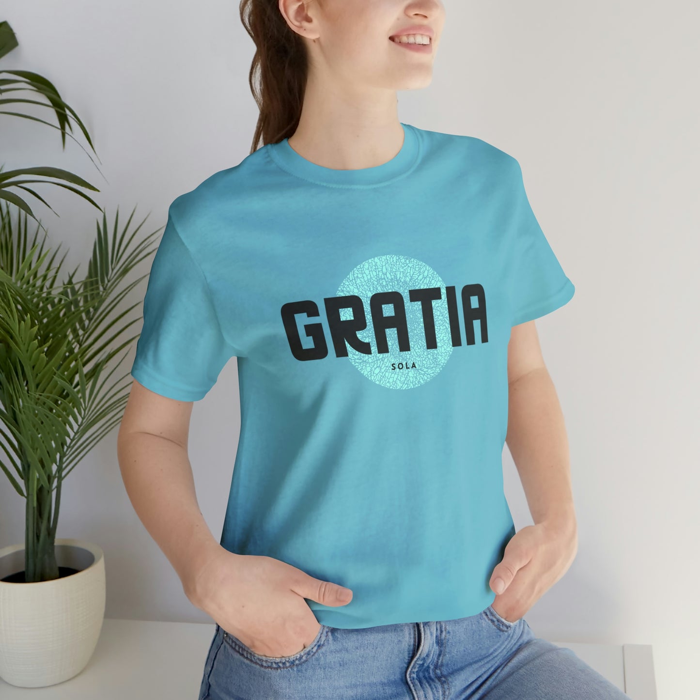 Sola Gratia Unisex Jersey Short Sleeve Tee