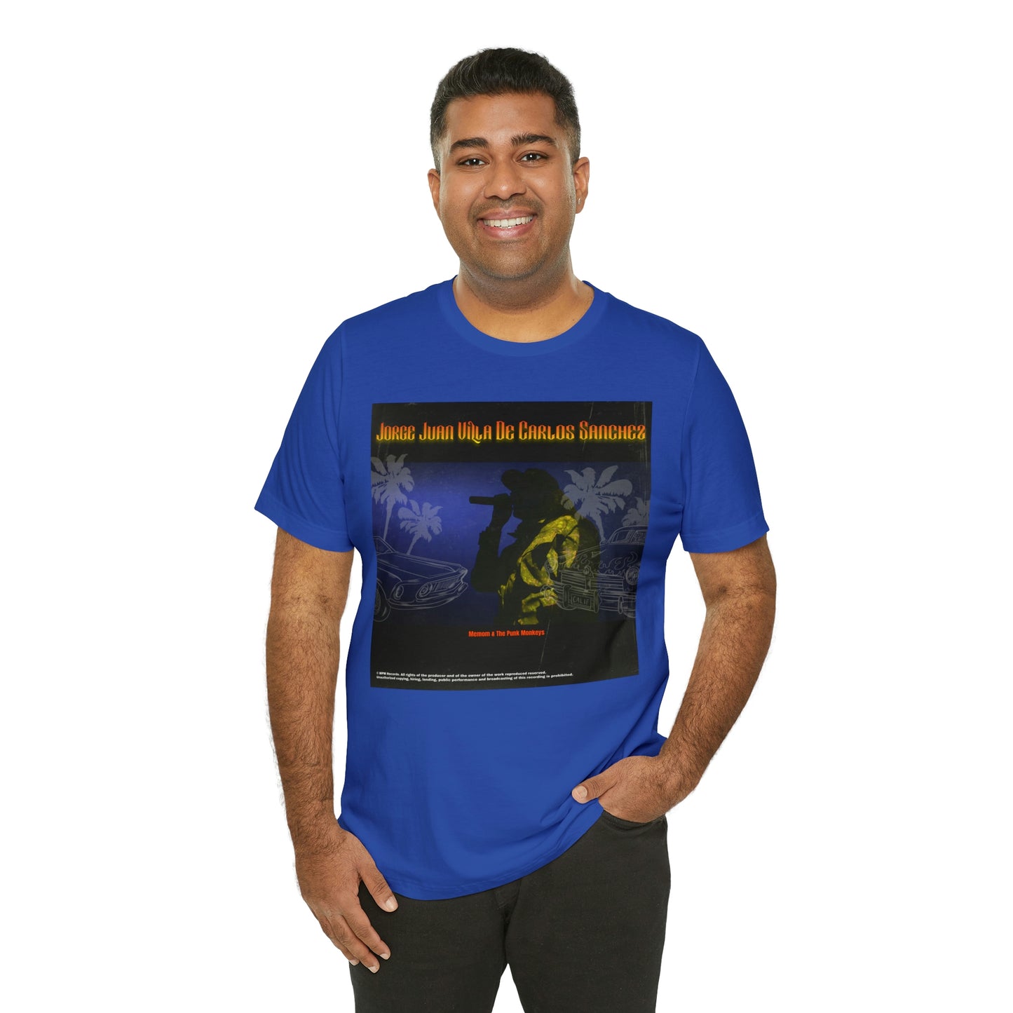 Jorge Juan Villa De Carlos Sanchez Unisex Jersey Short Sleeve Tee