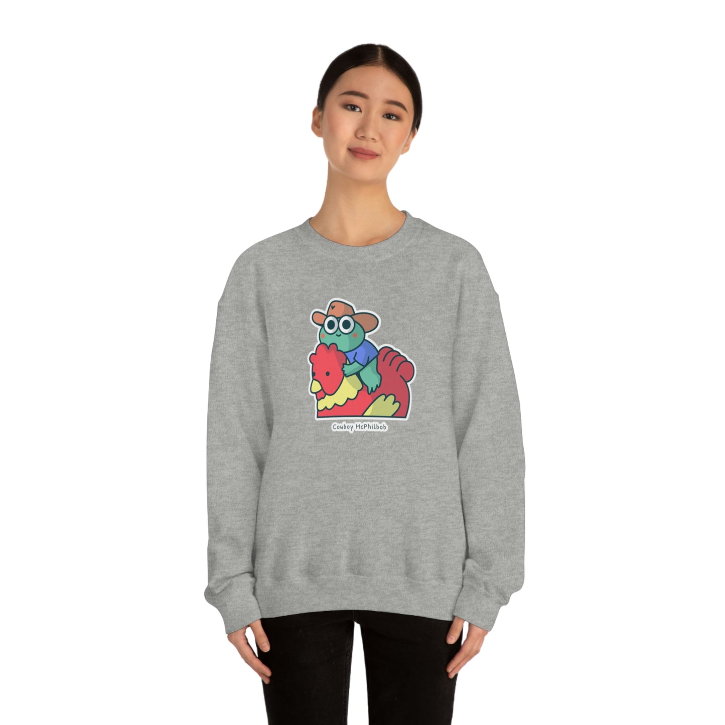 Cowboy McPhilbob Unisex Heavy Blend™ Crewneck Sweatshirt