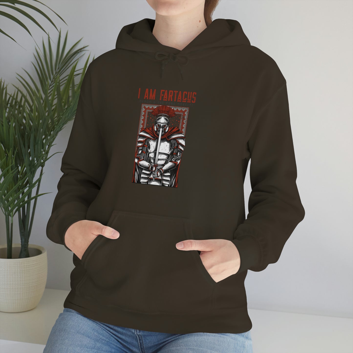 I AM FARTACUS Unisex Heavy Blend™ Hooded Sweatshirt
