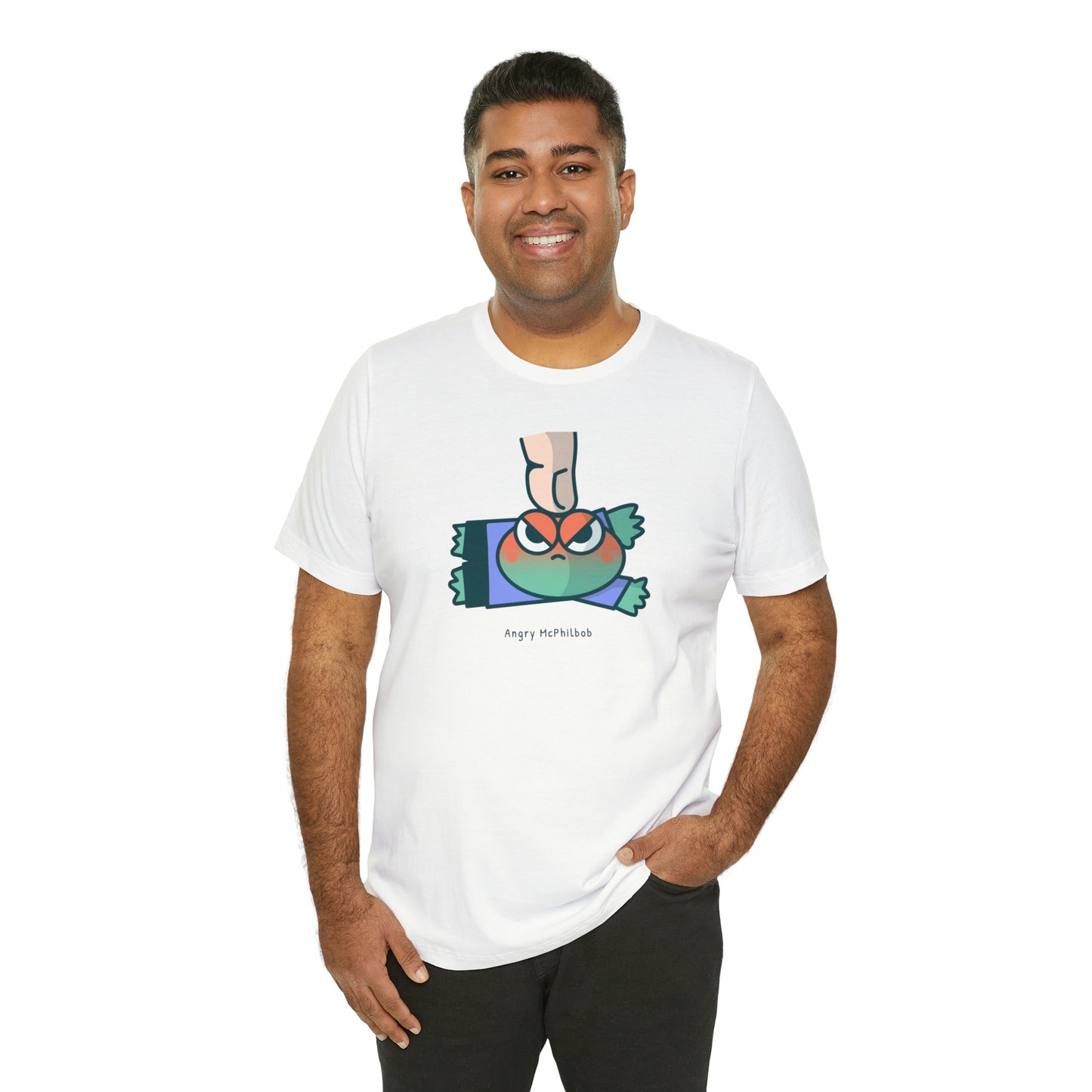 Angry McPhilbob Unisex Jersey Short Sleeve Tee