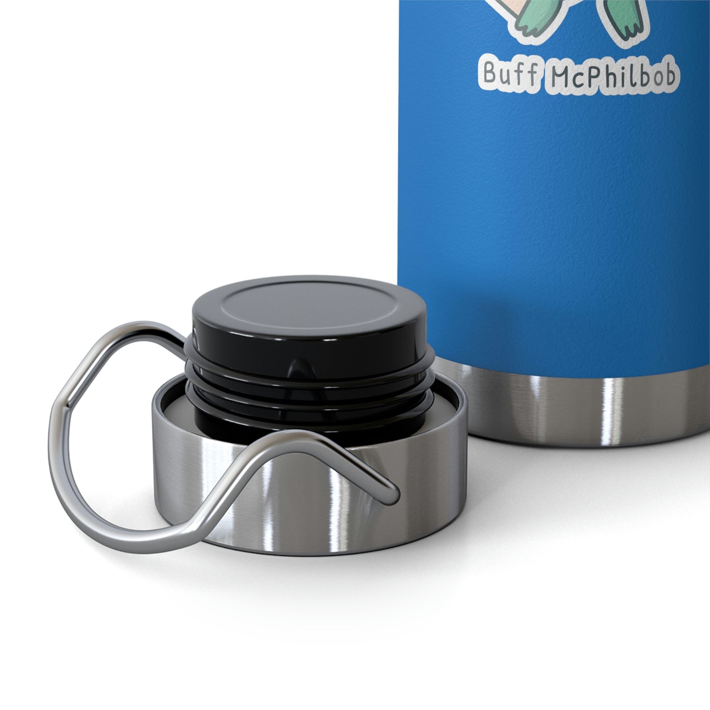 Buff McPhilbob Copper Vacuum Insulated Bottle, 22oz