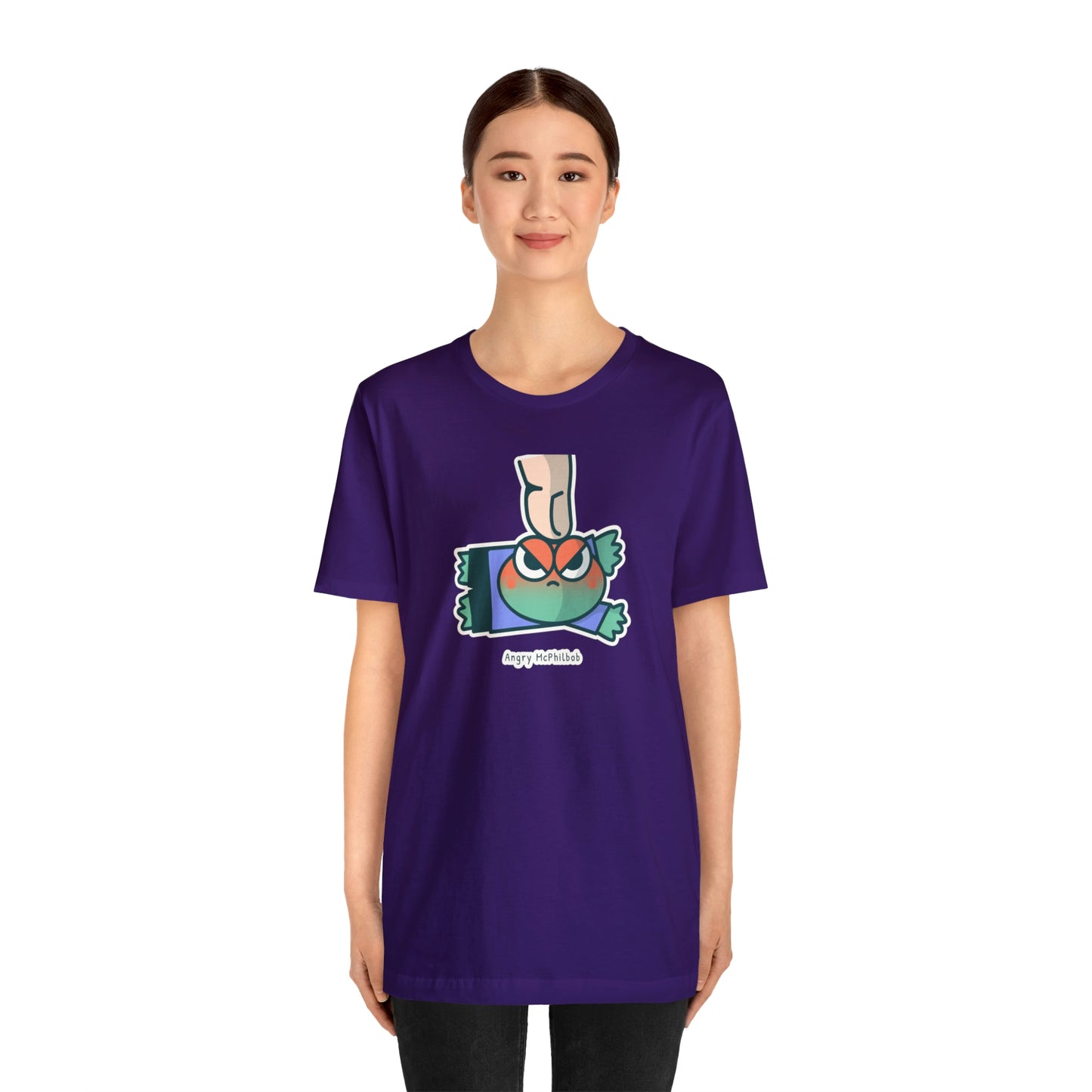 Angry McPhilbob Unisex Jersey Short Sleeve Tee