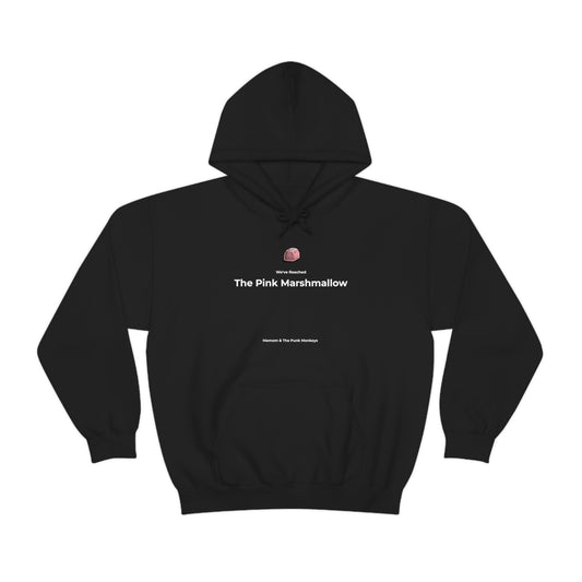 We've Reached the Pink Marshmallow Unisex Heavy Blend™ Hooded Sweatshirt