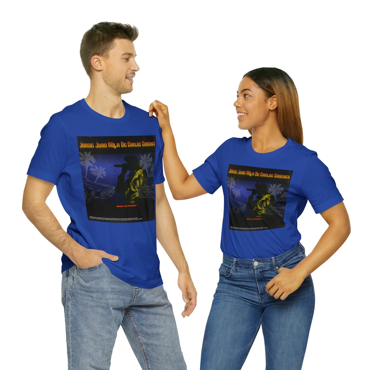 Jorge Juan Villa De Carlos Sanchez Unisex Jersey Short Sleeve Tee