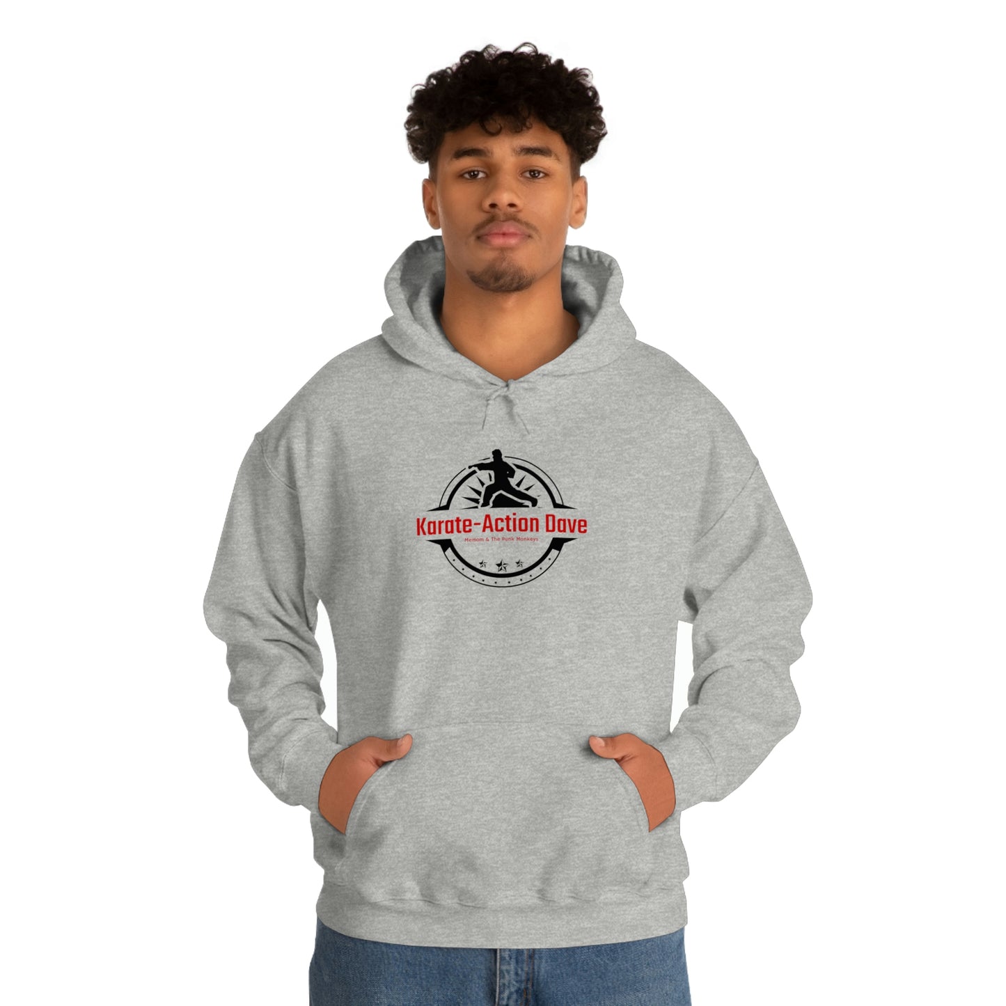Karate Action Dave Unisex Heavy Blend™ Hooded Sweatshirt