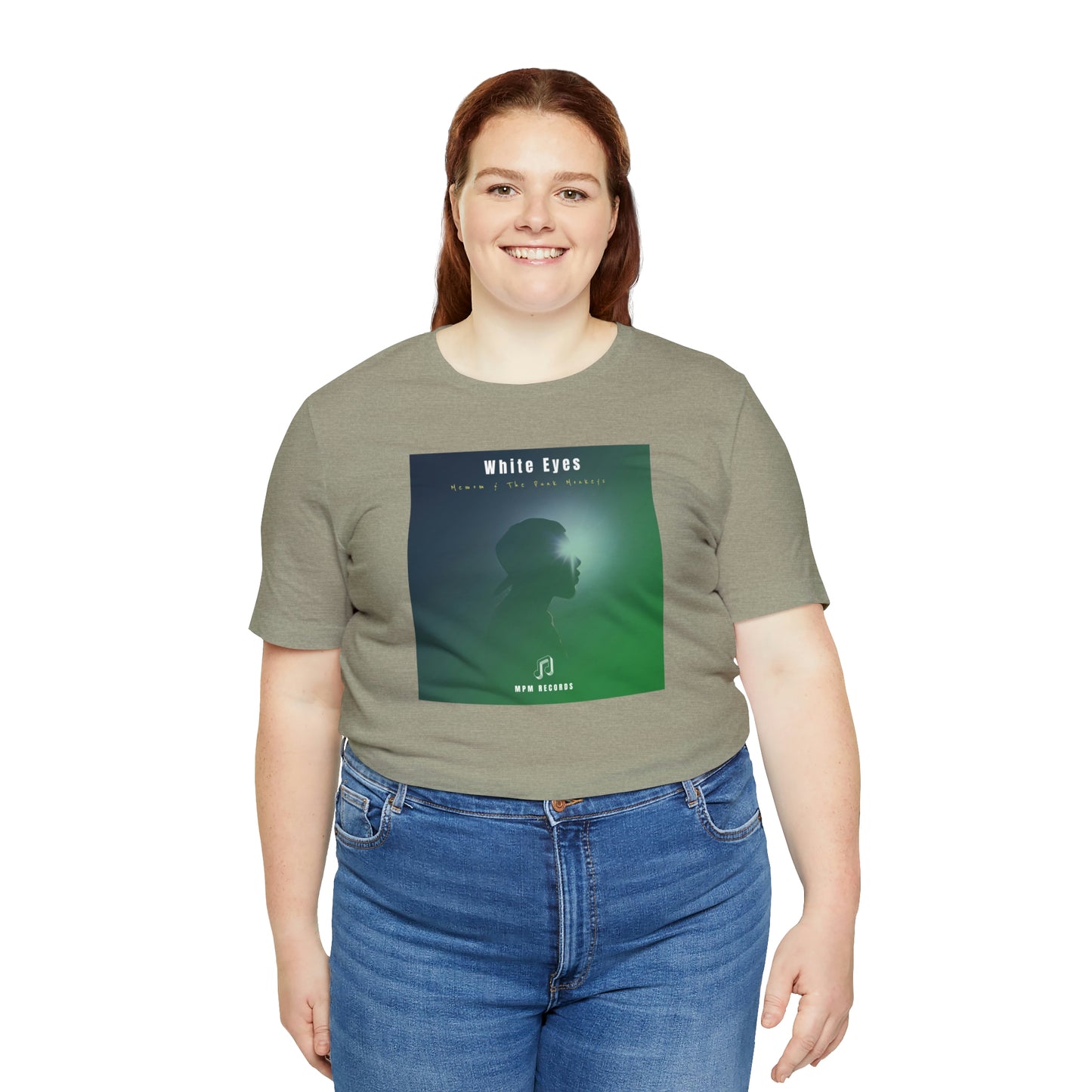 White Eyes Unisex Jersey Short Sleeve Tee