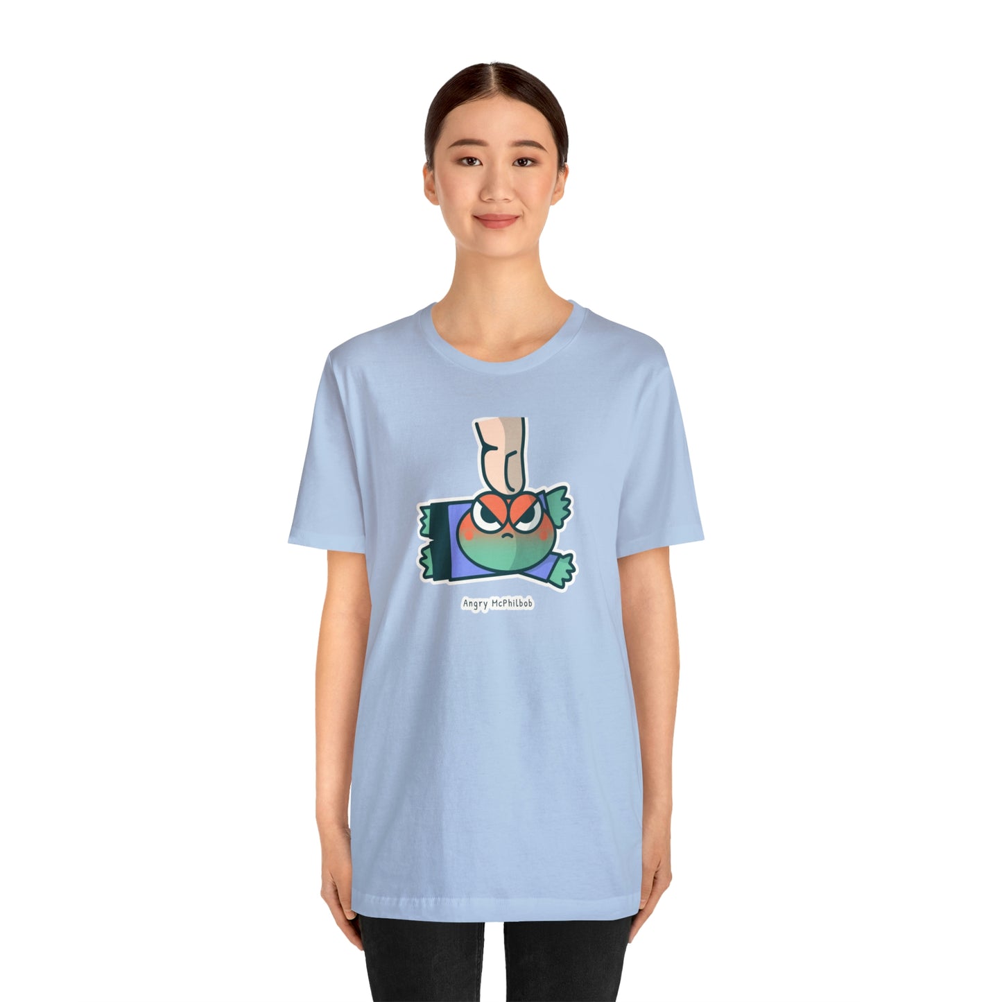 Angry McPhilbob Unisex Jersey Short Sleeve Tee