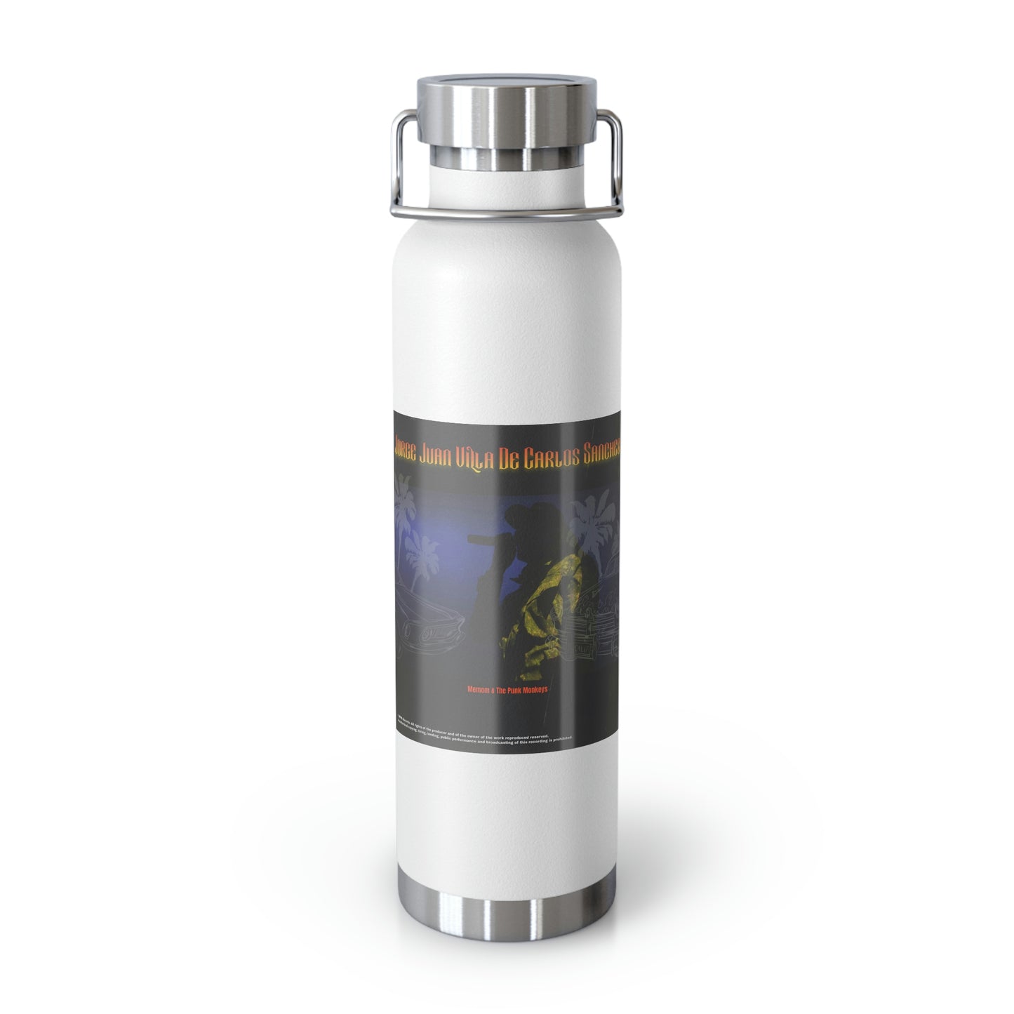 Jorge Juan Villa De Carlos Sanchez 22oz Vacuum Insulated Bottle