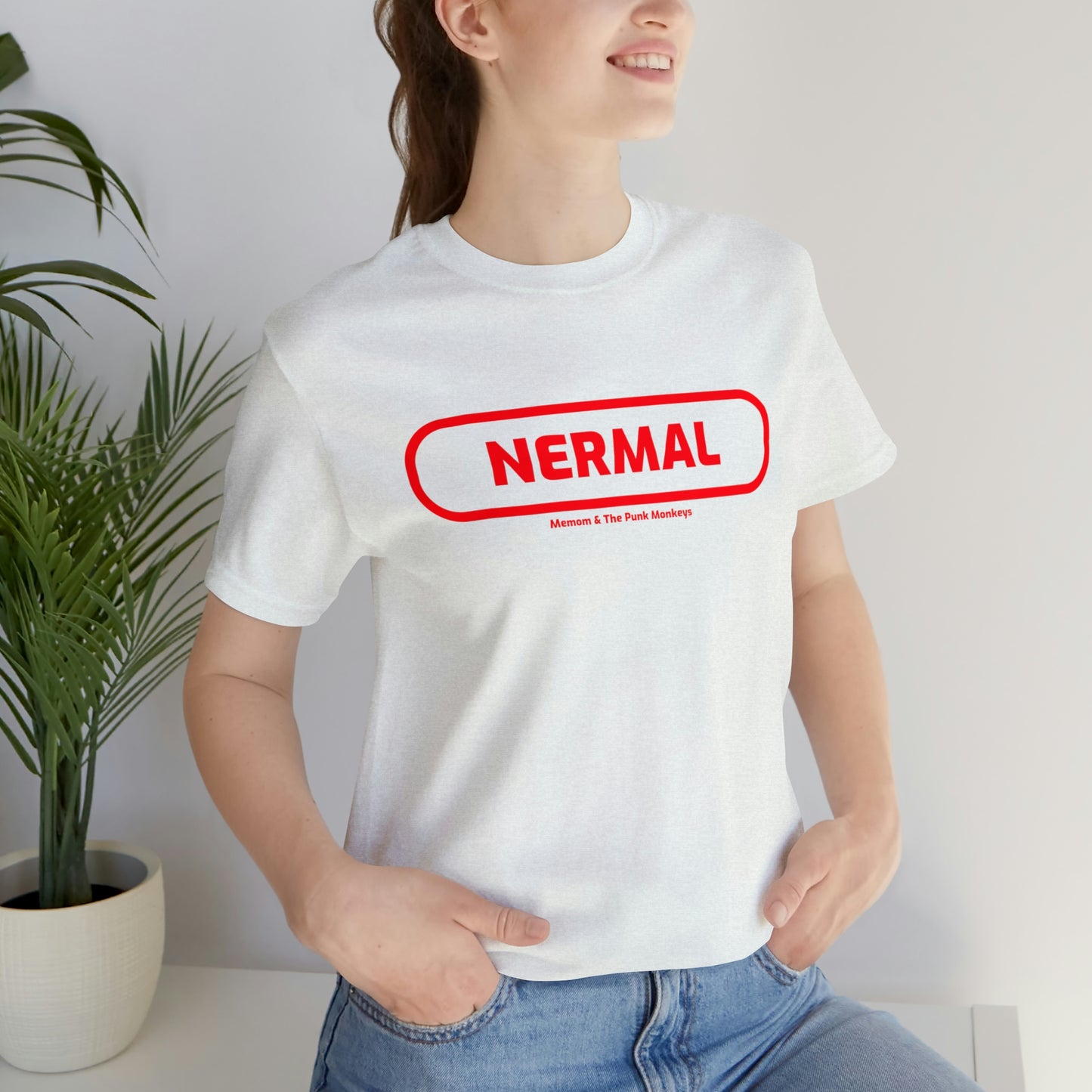 Nermal Unisex Jersey Short Sleeve Tee