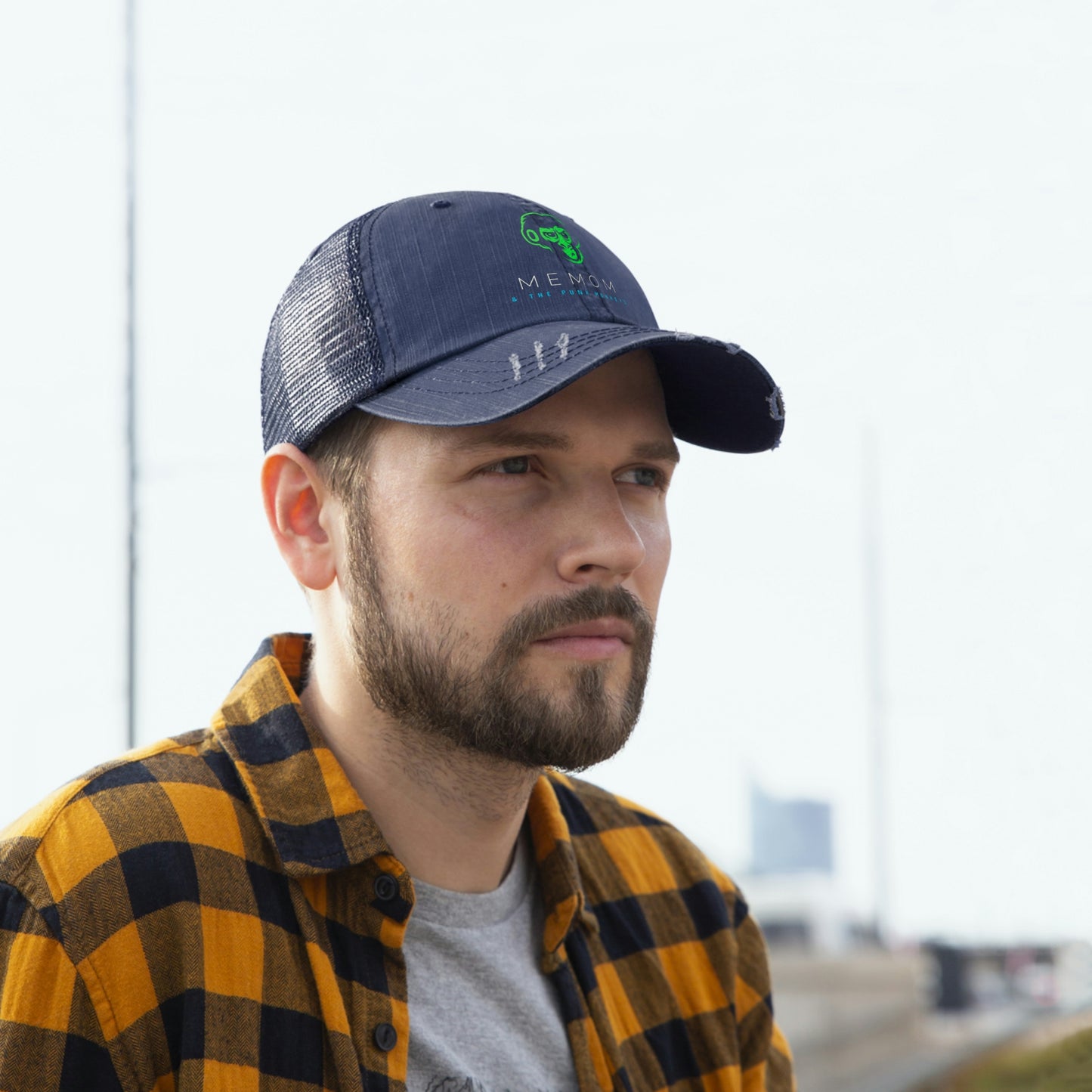 Memom & The Punk Monkeys Unisex Trucker Hat