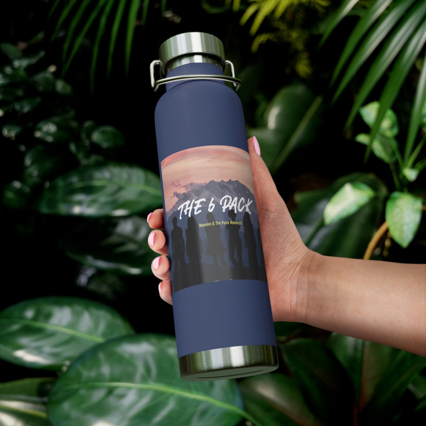 The 6 Pack Copper Vacuum Insulated Bottle, 22oz