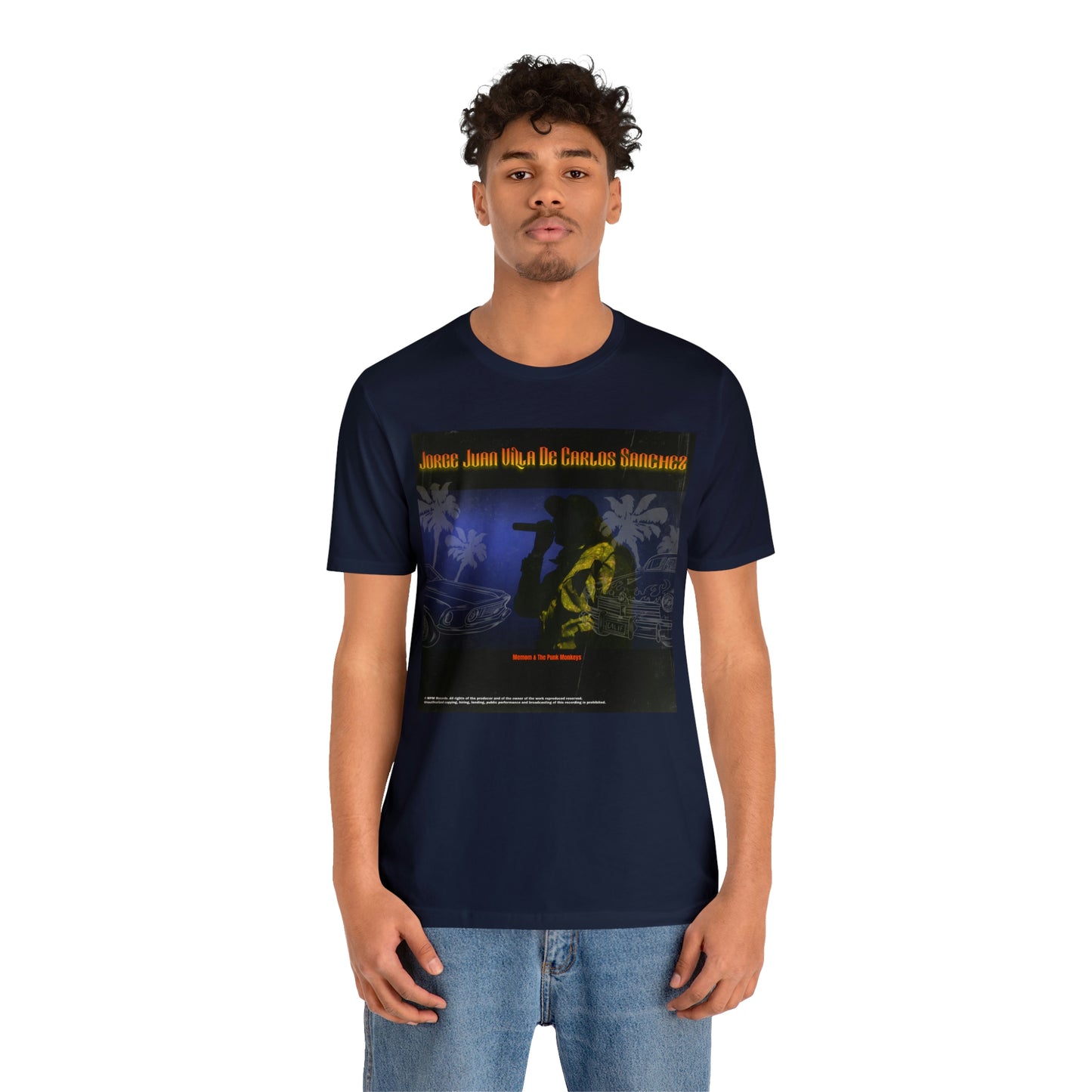 Jorge Juan Villa De Carlos Sanchez Unisex Jersey Short Sleeve Tee