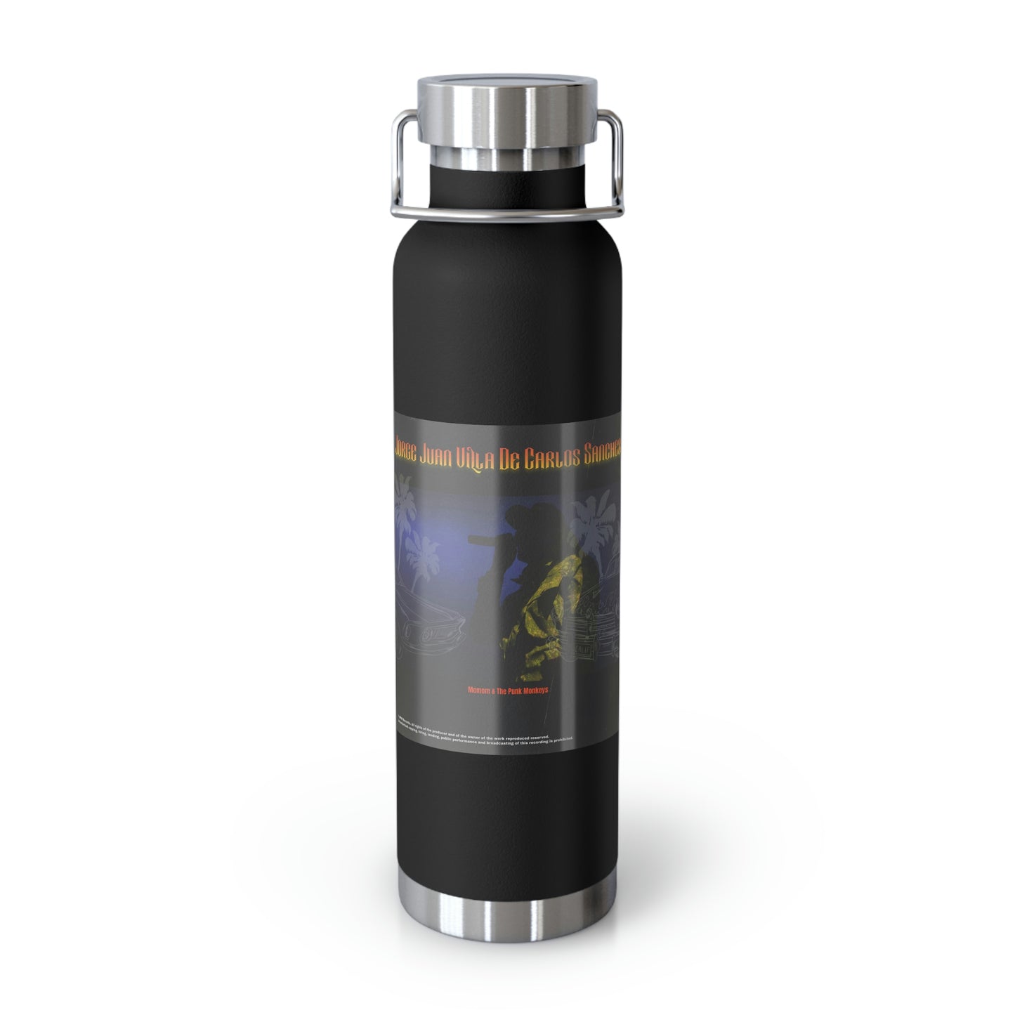 Jorge Juan Villa De Carlos Sanchez 22oz Vacuum Insulated Bottle