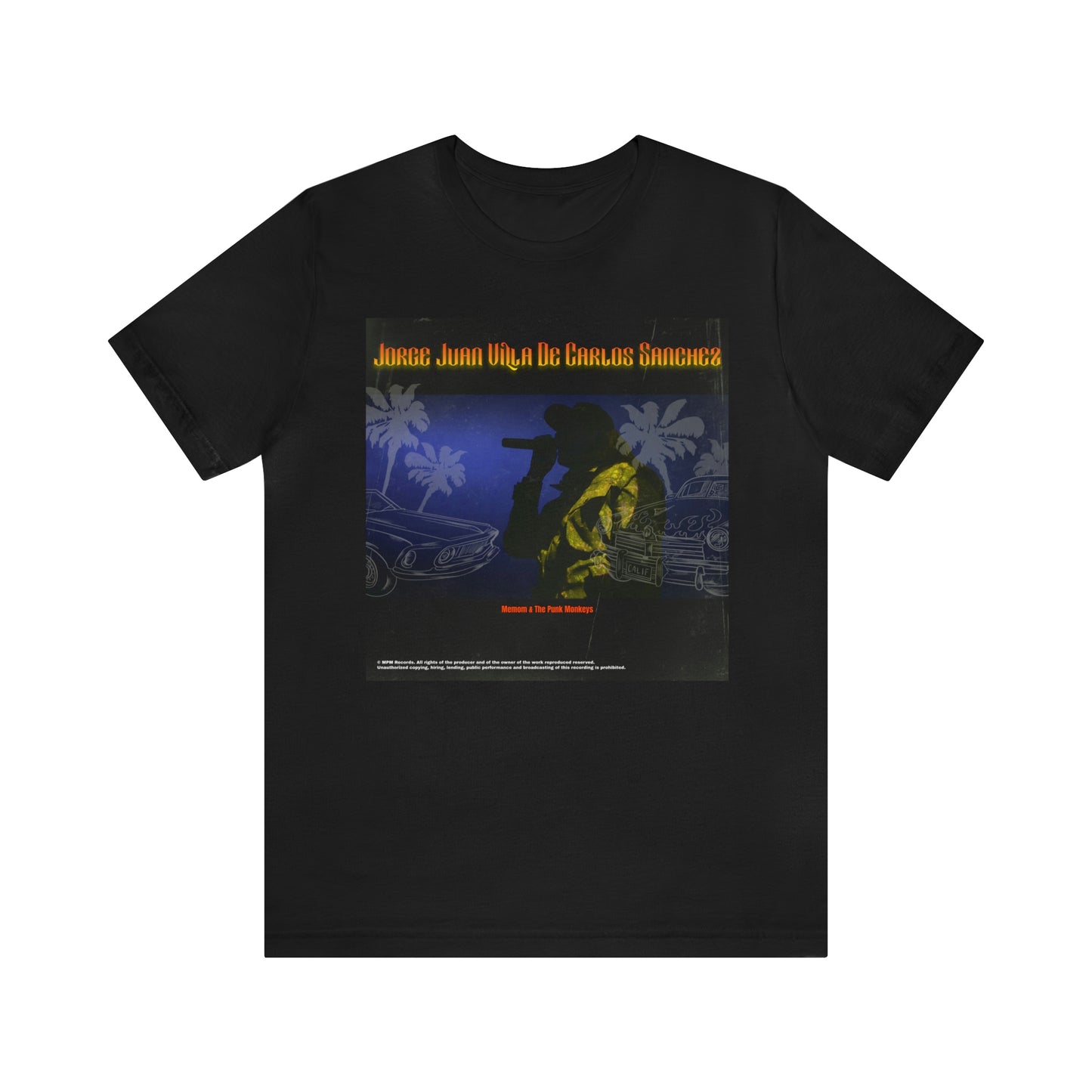 Jorge Juan Villa De Carlos Sanchez Unisex Jersey Short Sleeve Tee
