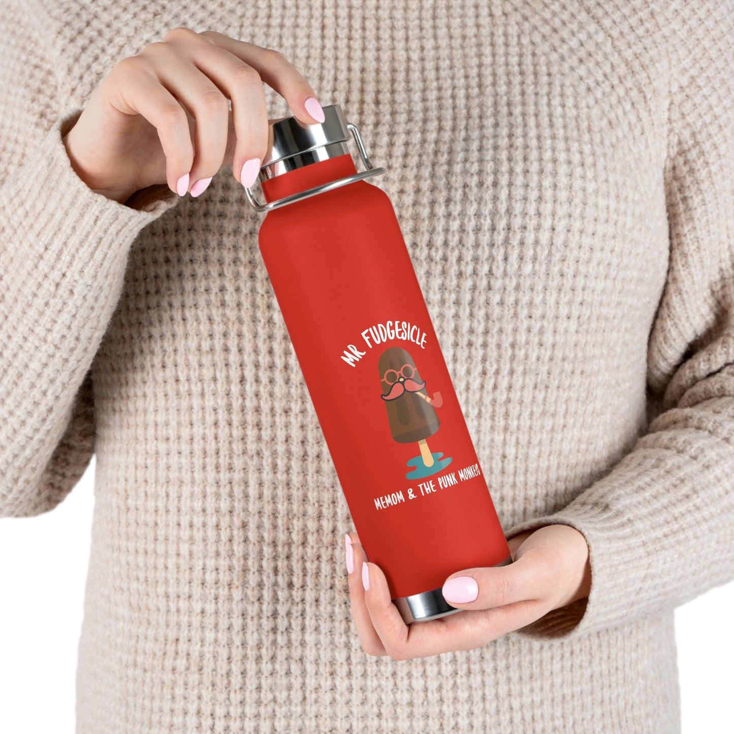 Mr. Fudgesicle Copper Vacuum Insulated Bottle, 22oz