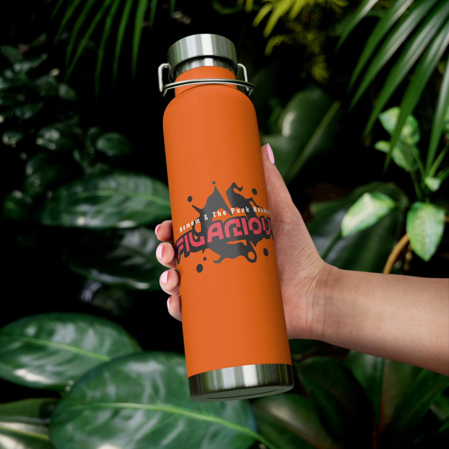Filarious Copper Vacuum Insulated Bottle, 22oz