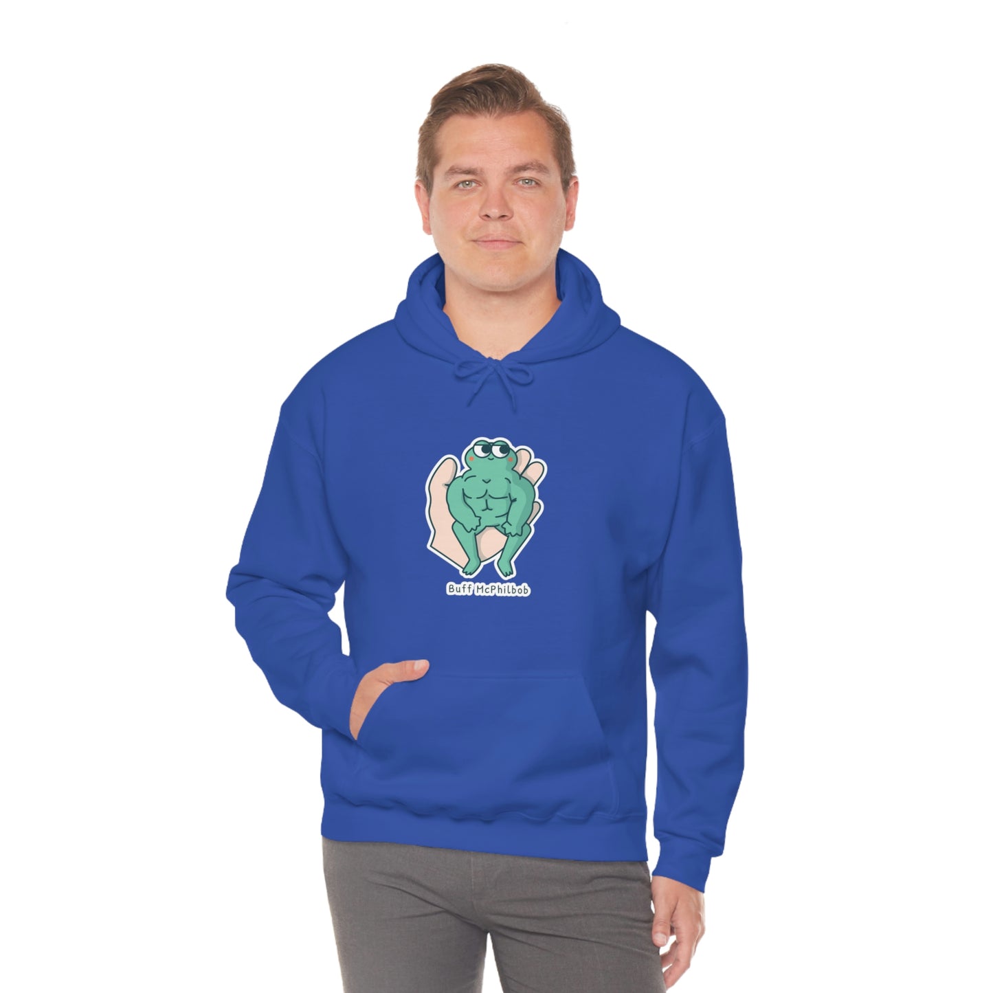 Buff McPhilbob Unisex Heavy Blend™ Hooded Sweatshirt