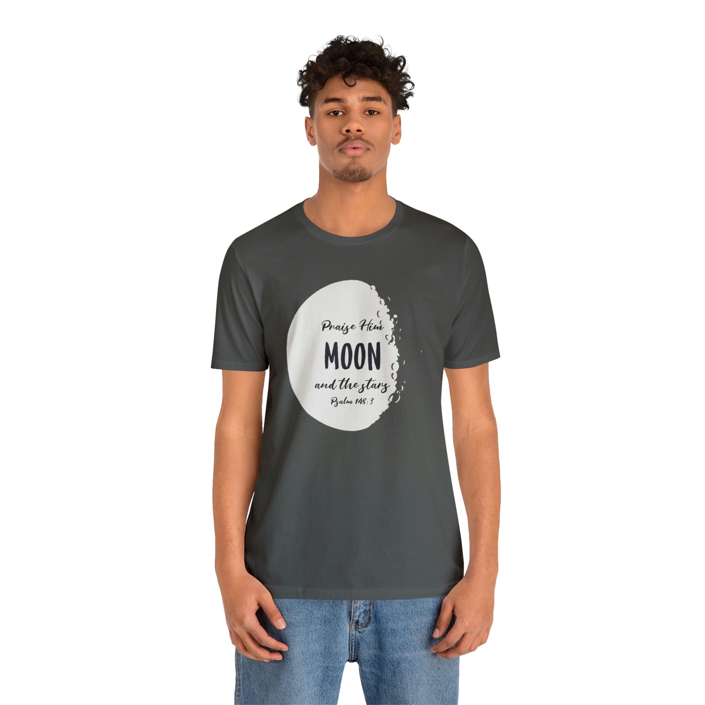 The Moon Unisex Jersey Short Sleeve Tee