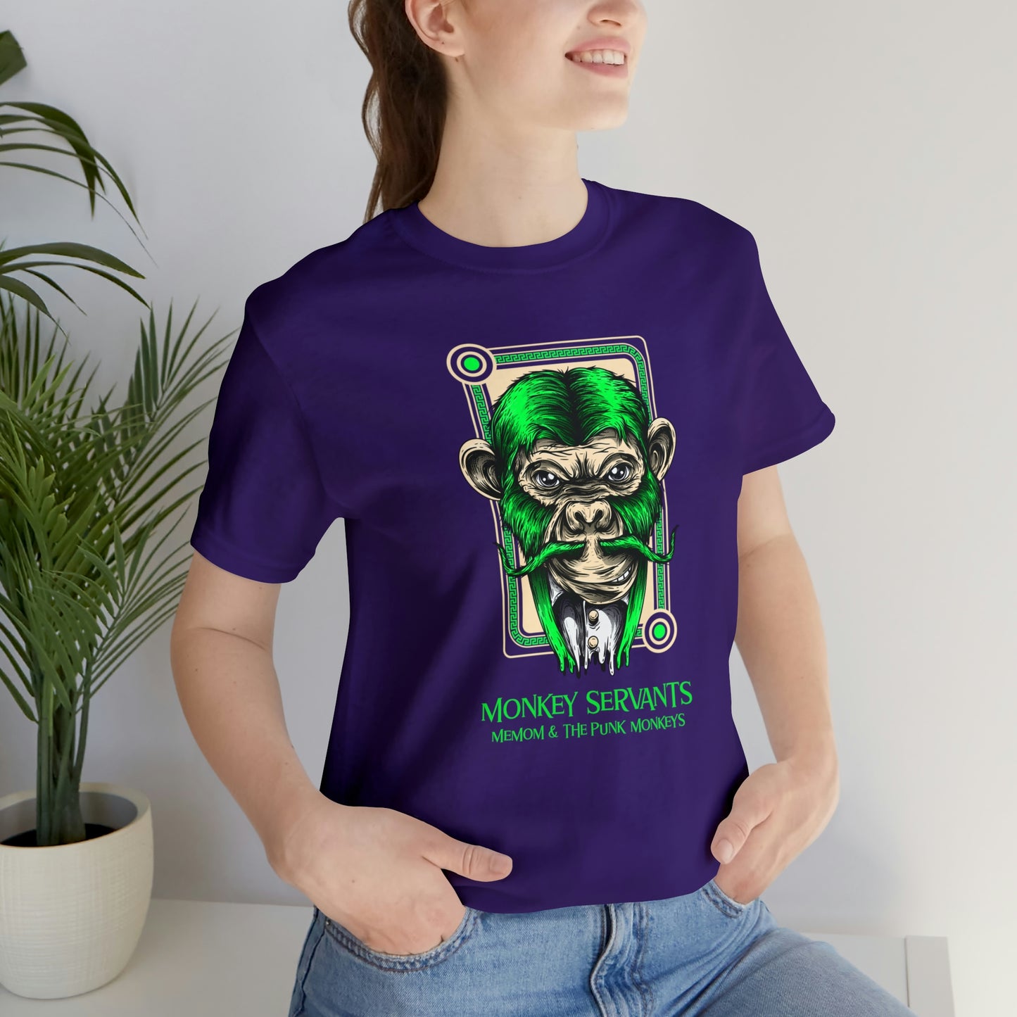 Monkey Servants Unisex Jersey Short Sleeve Tee