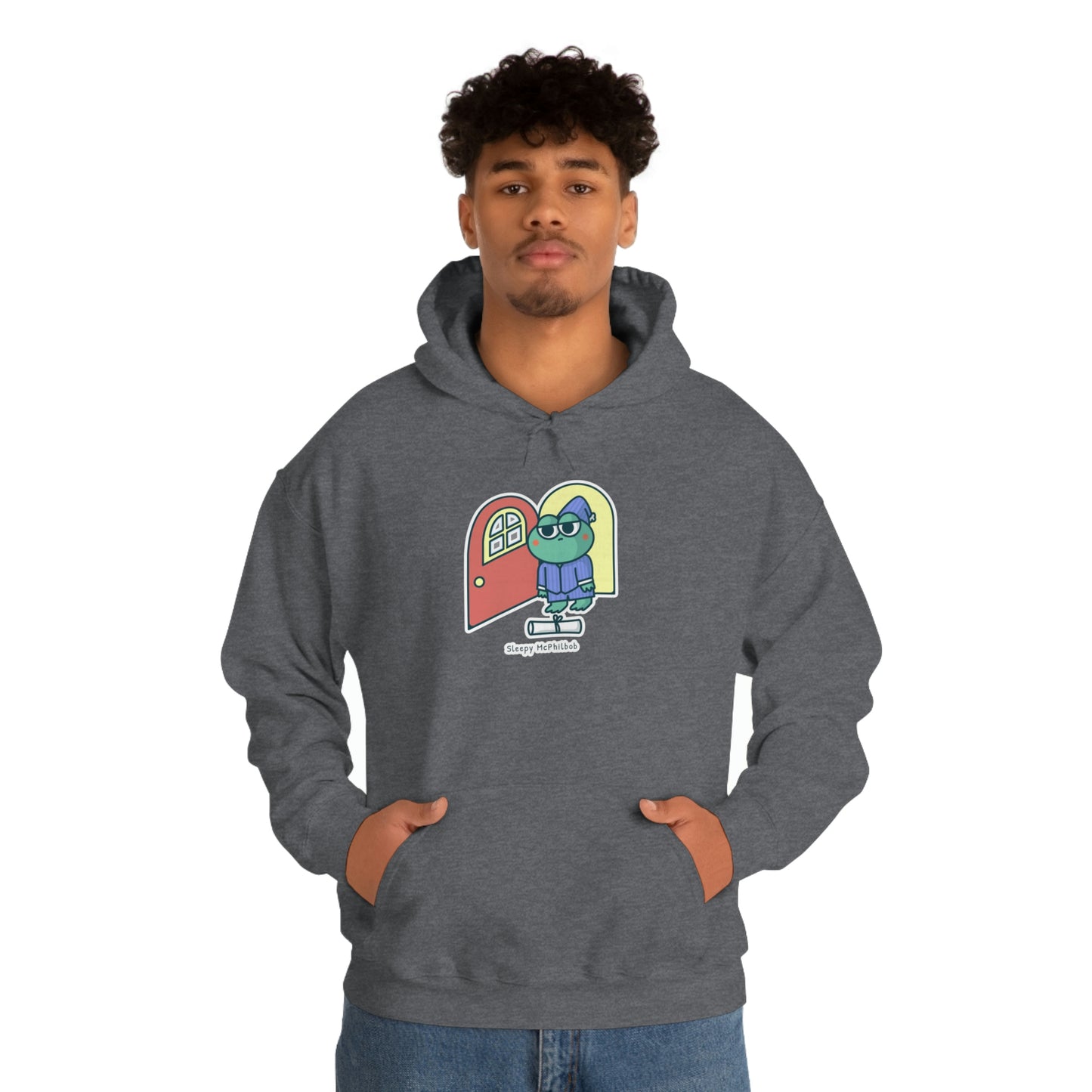 Sleepy McPhilbob Unisex Heavy Blend™ Hooded Sweatshirt