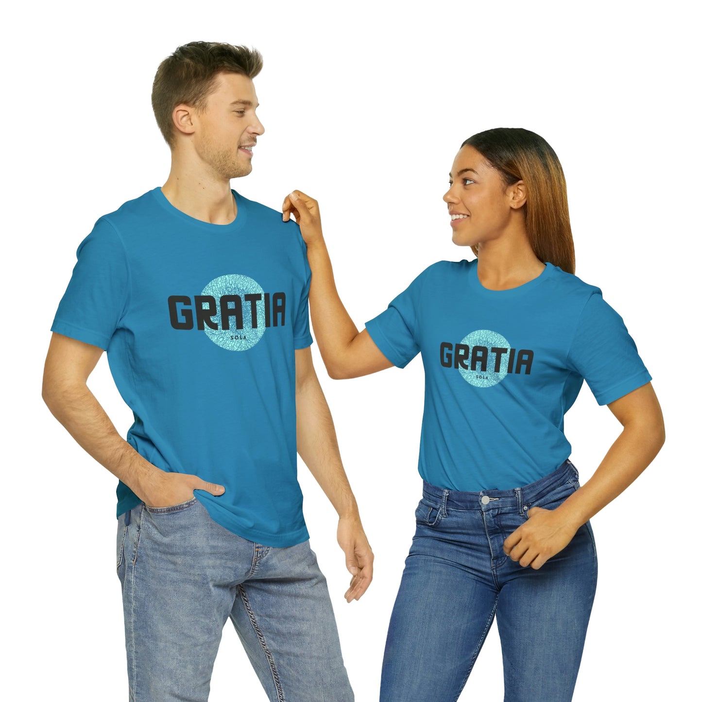 Sola Gratia Unisex Jersey Short Sleeve Tee